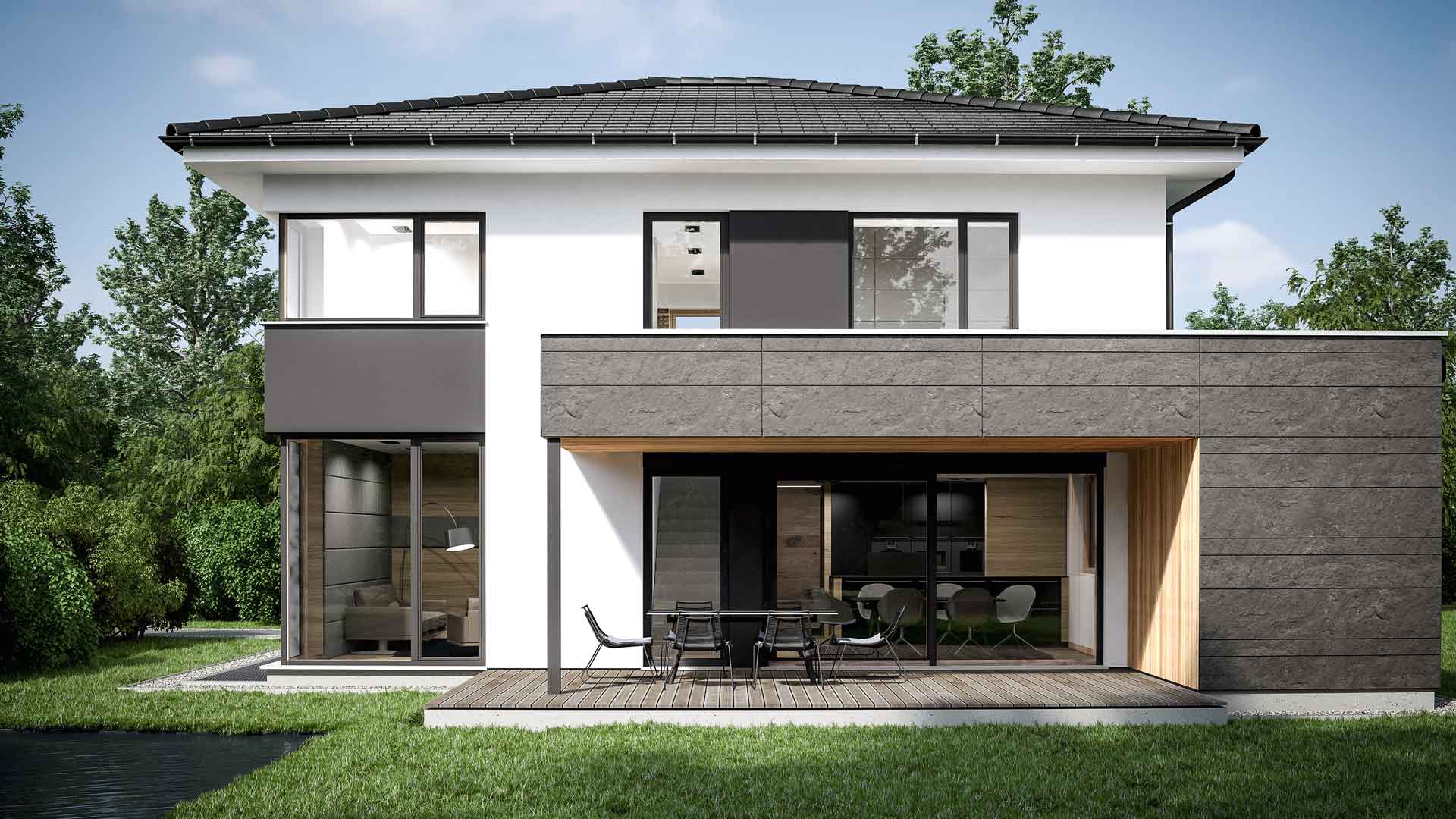 Planungsbeispiele - Prefabrikované domy