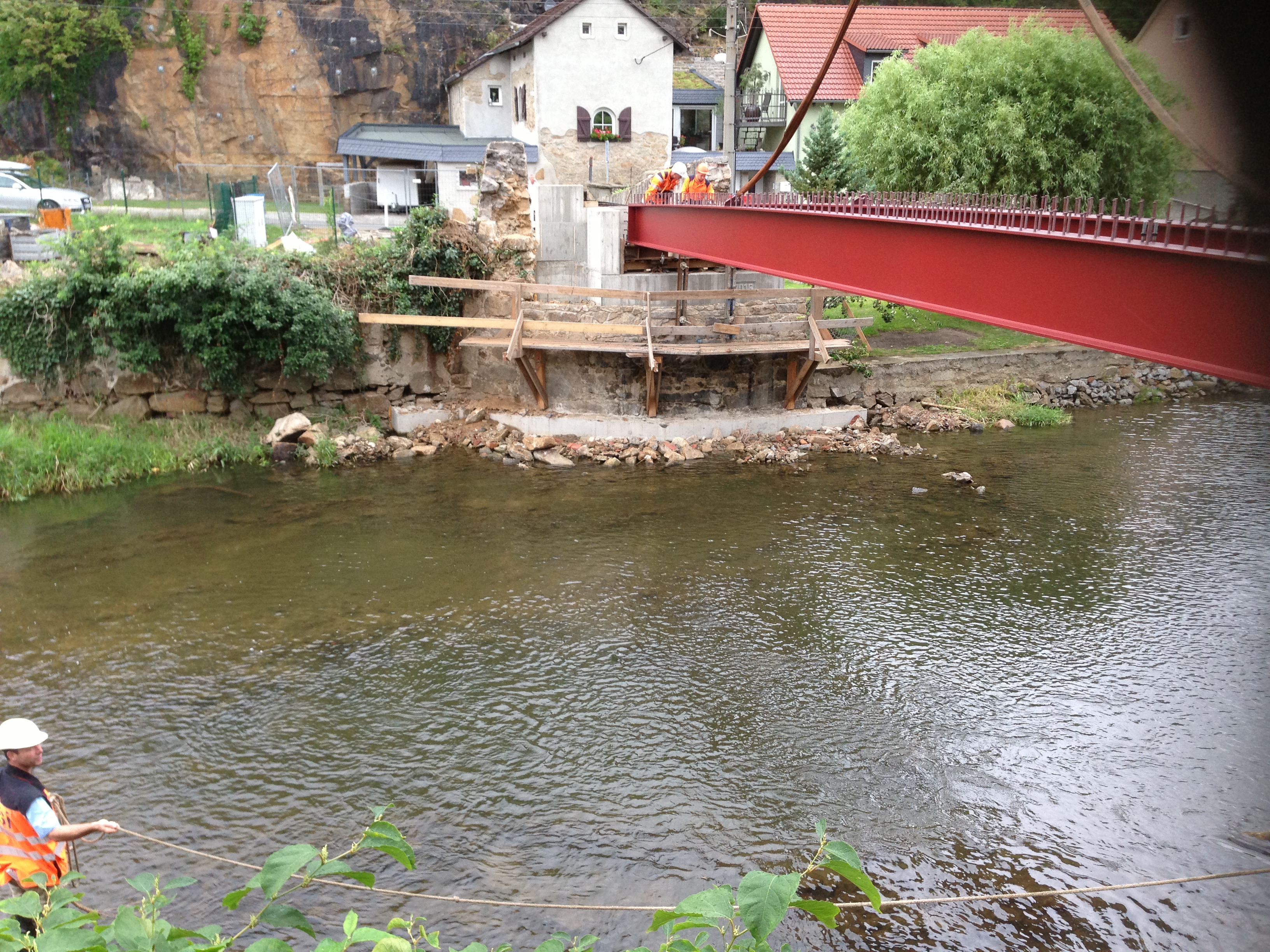 Bautzen - Brücke über die Spree, BW 9 - Stavby silnic a mostů