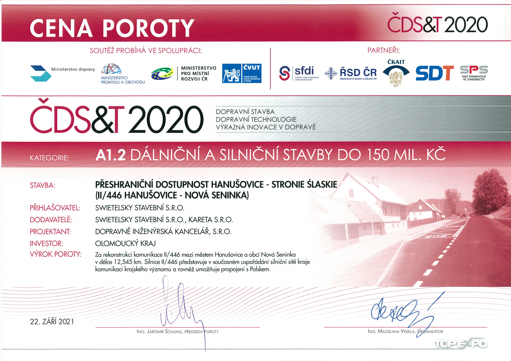 3 Přeshraniční Dostupnost Hanušovice 2020