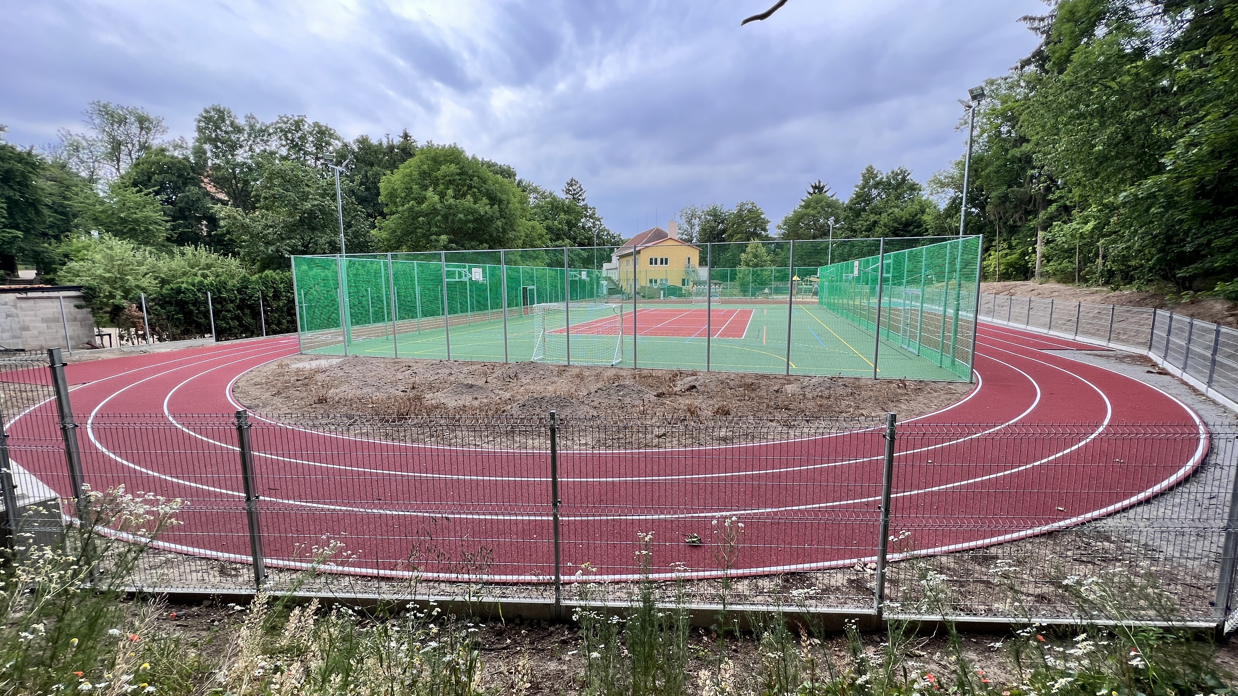 Multifinkční hřiště, Škvorec - Inženýrské stavby