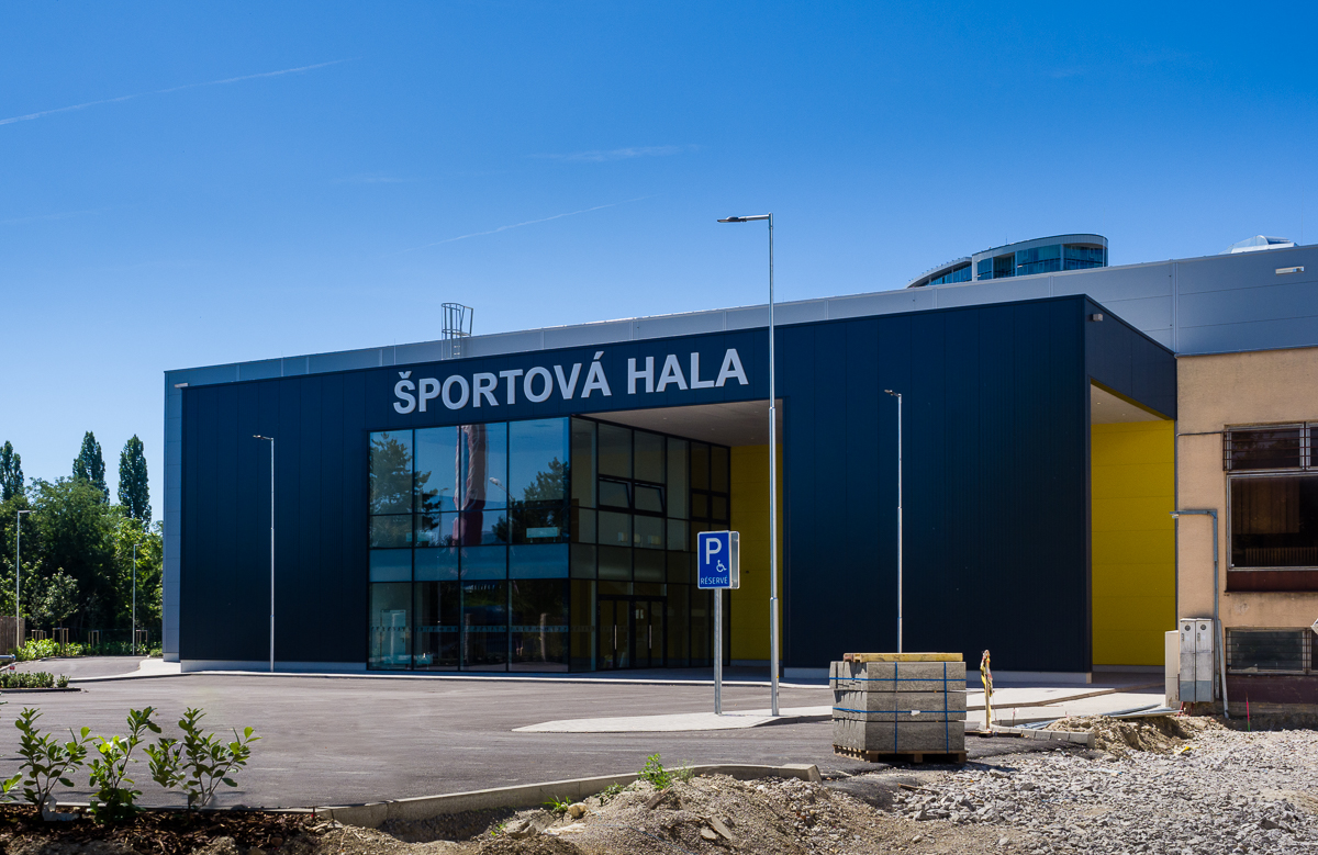 Športová hala Bratislava - Pozemní stavby