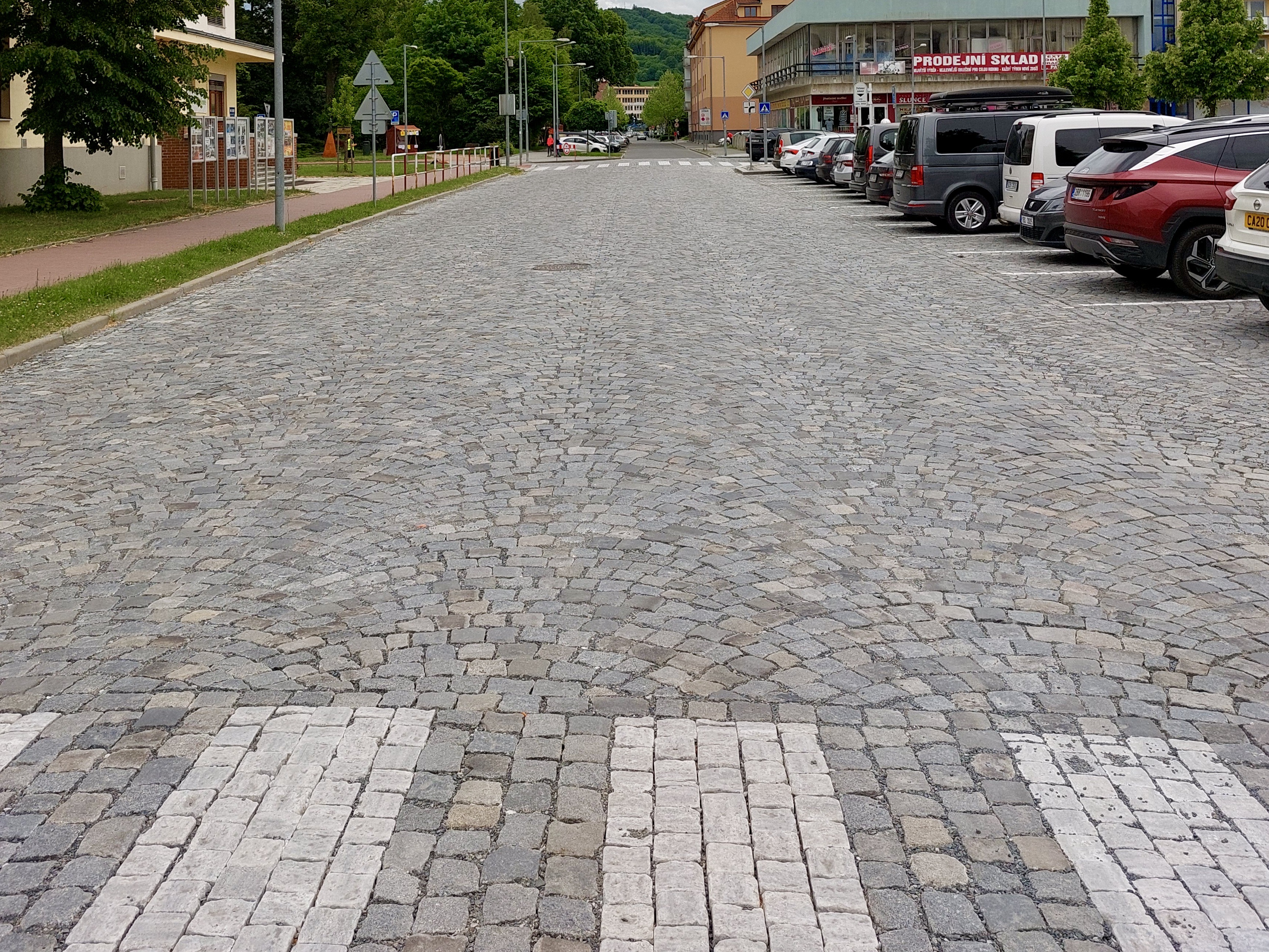 Vsetín – rekonstrukce ul. Tyršova - Stavby silnic a mostů