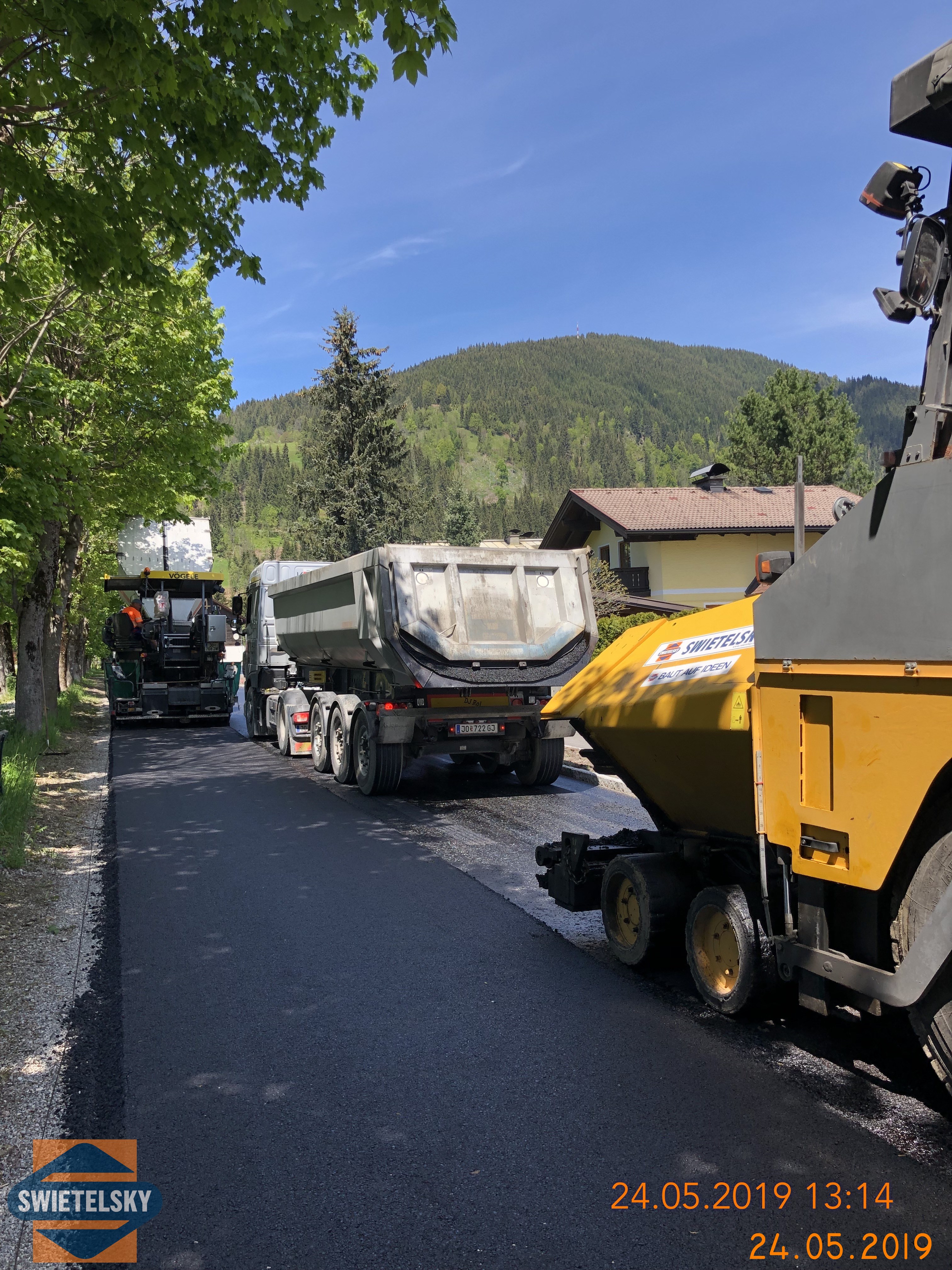 Alleestraße Eben/Pongau - Stavby silnic a mostů