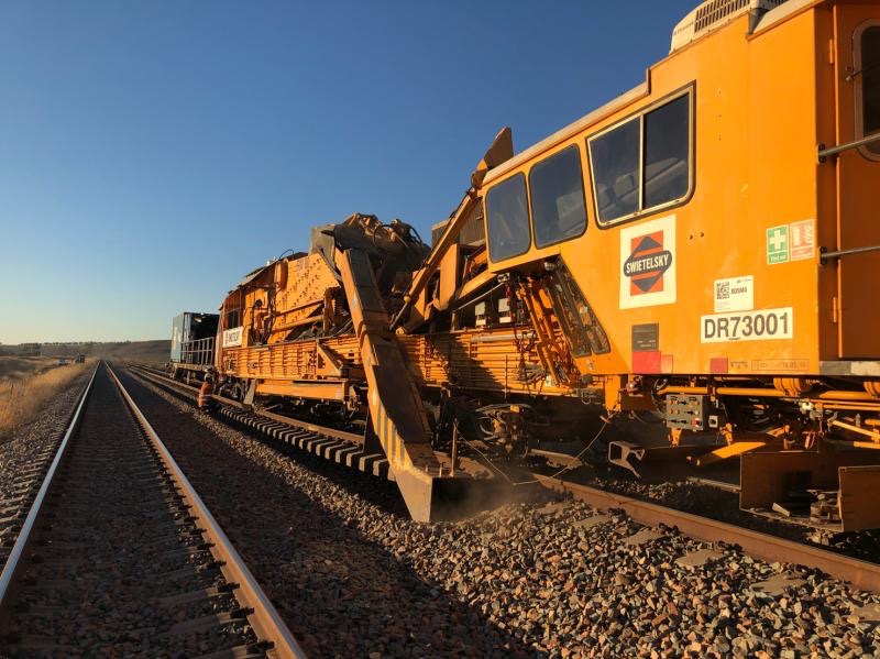 ARTC Hunter Valley Ballast Cleaning - Železniční stavby