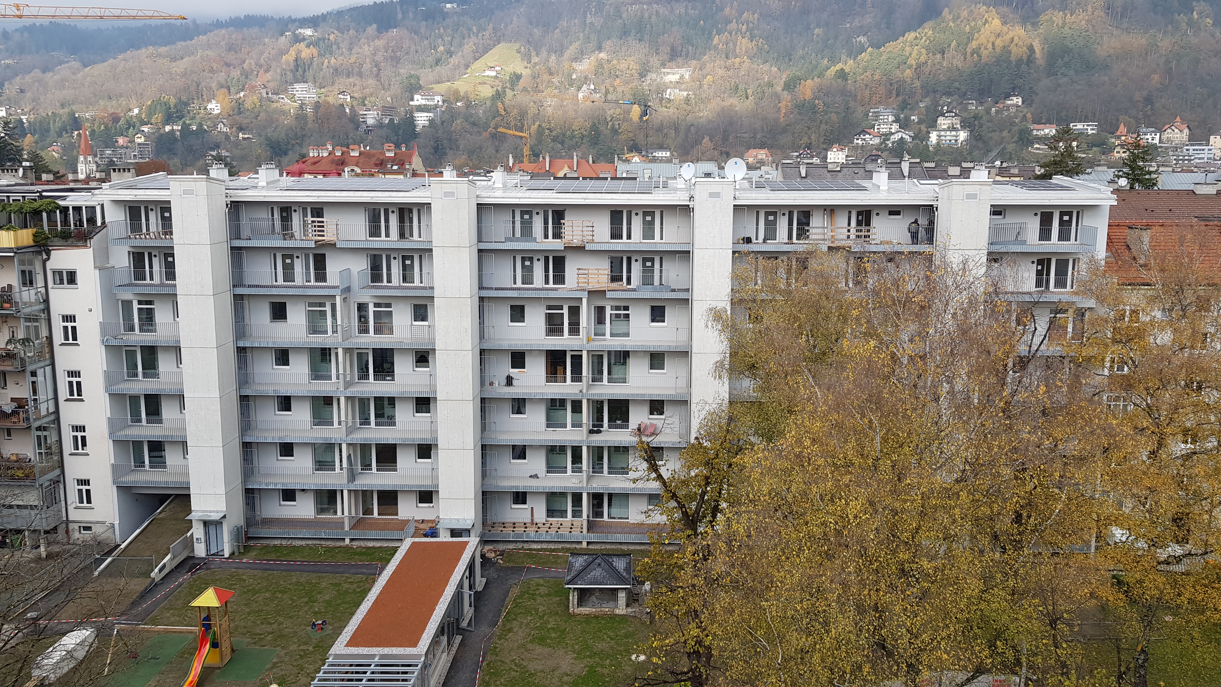 Bauvorhaben Schubertblock-Mozartstraße - Pozemní stavby