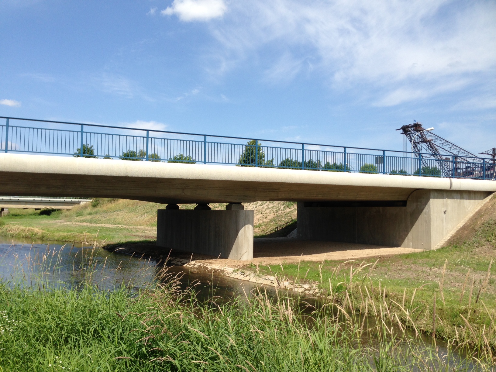 Hagenwerder - B 99, Brücke über die Pließnitz  - Stavby silnic a mostů