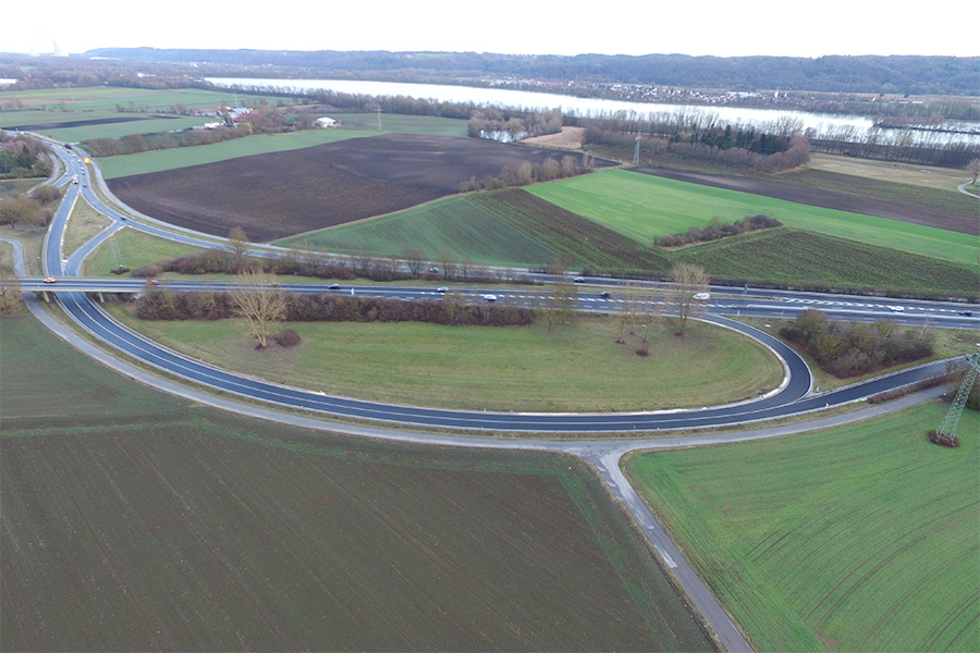 Sanierung B15 Landshut - Stavby silnic a mostů