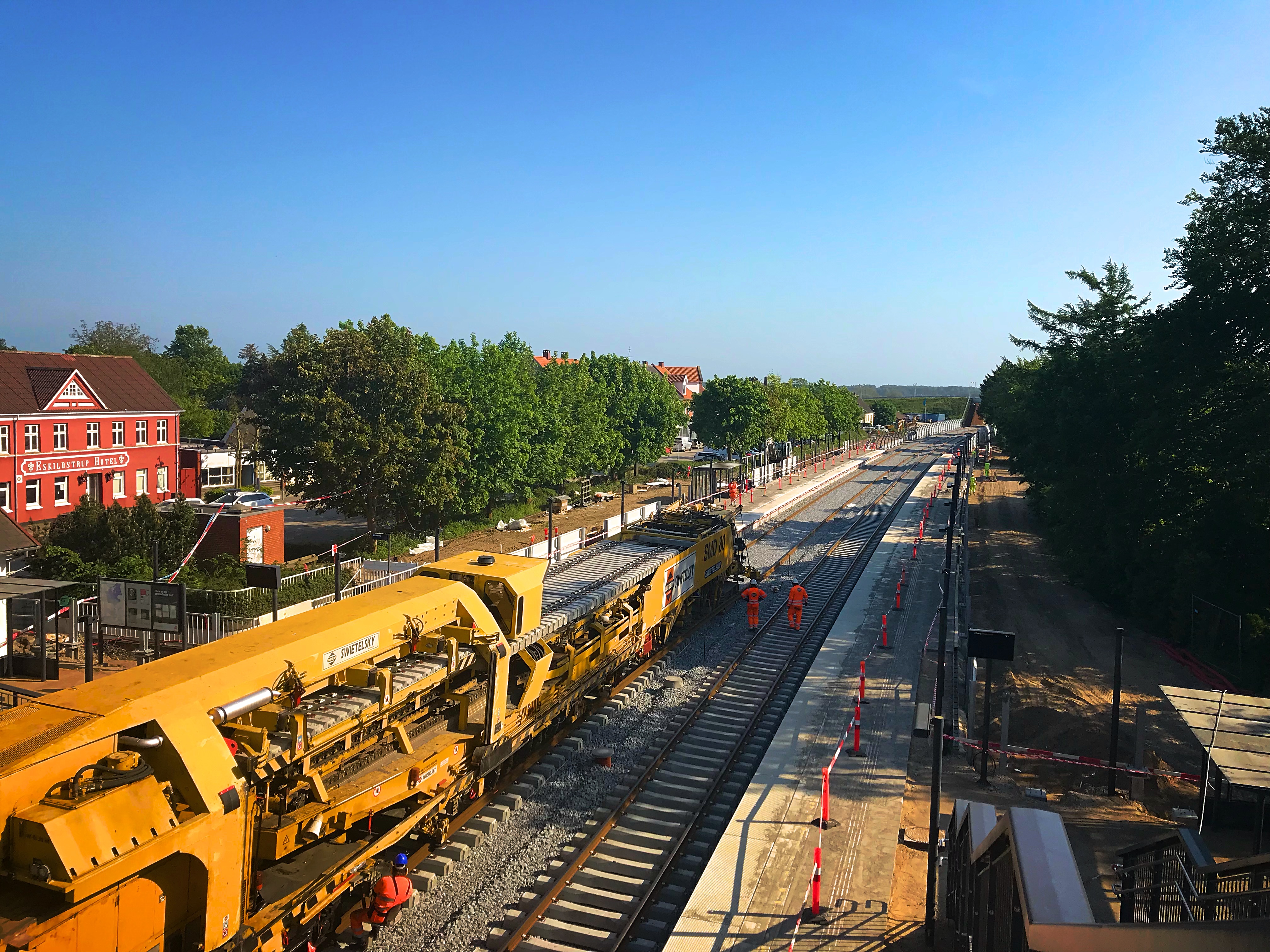 E 1001 Ringsted-Fehmarn - Železniční stavby