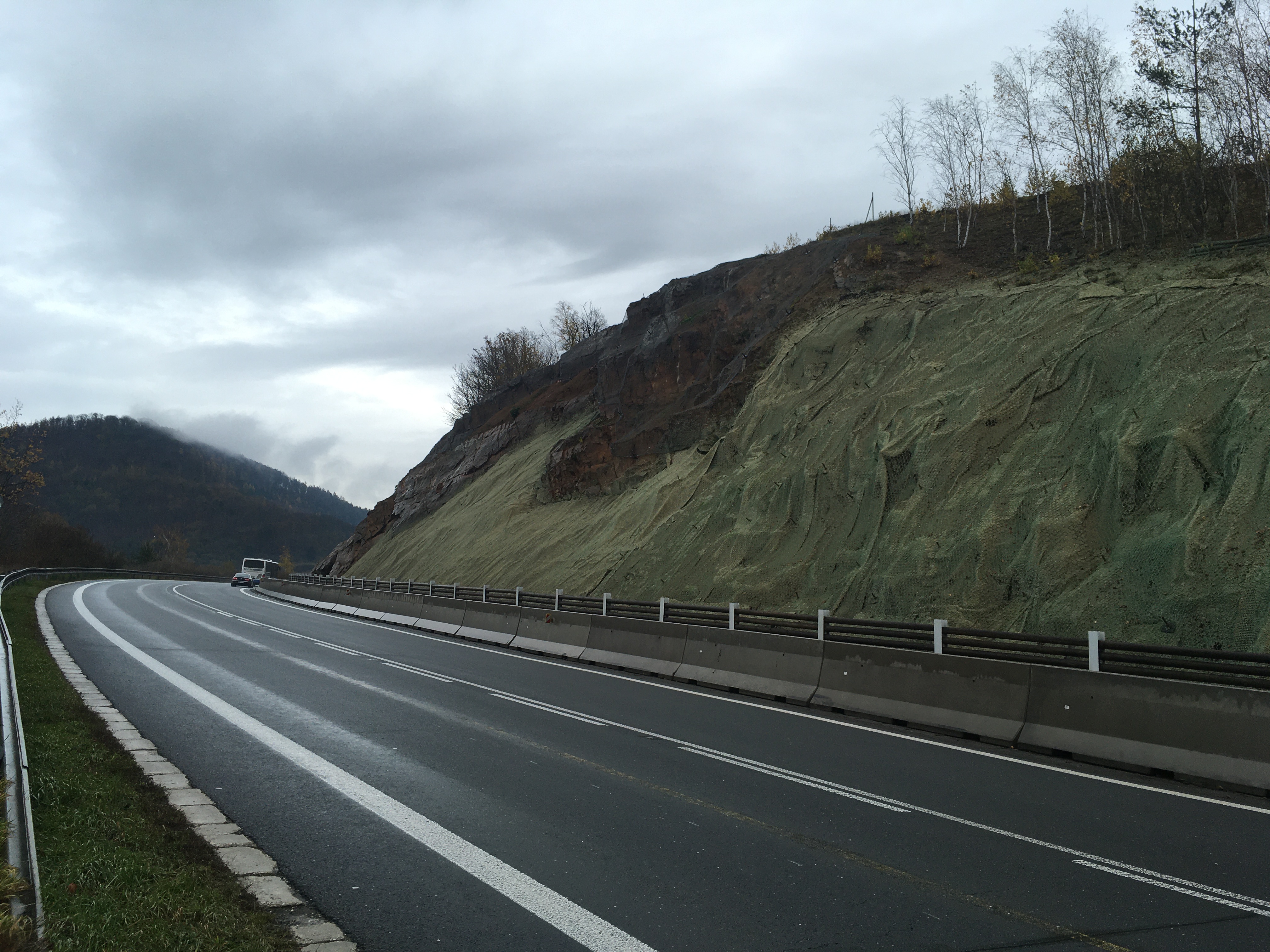 Silnice I/35, Moravská Třebová – sanace skalní stěny        - Speciální obory činností