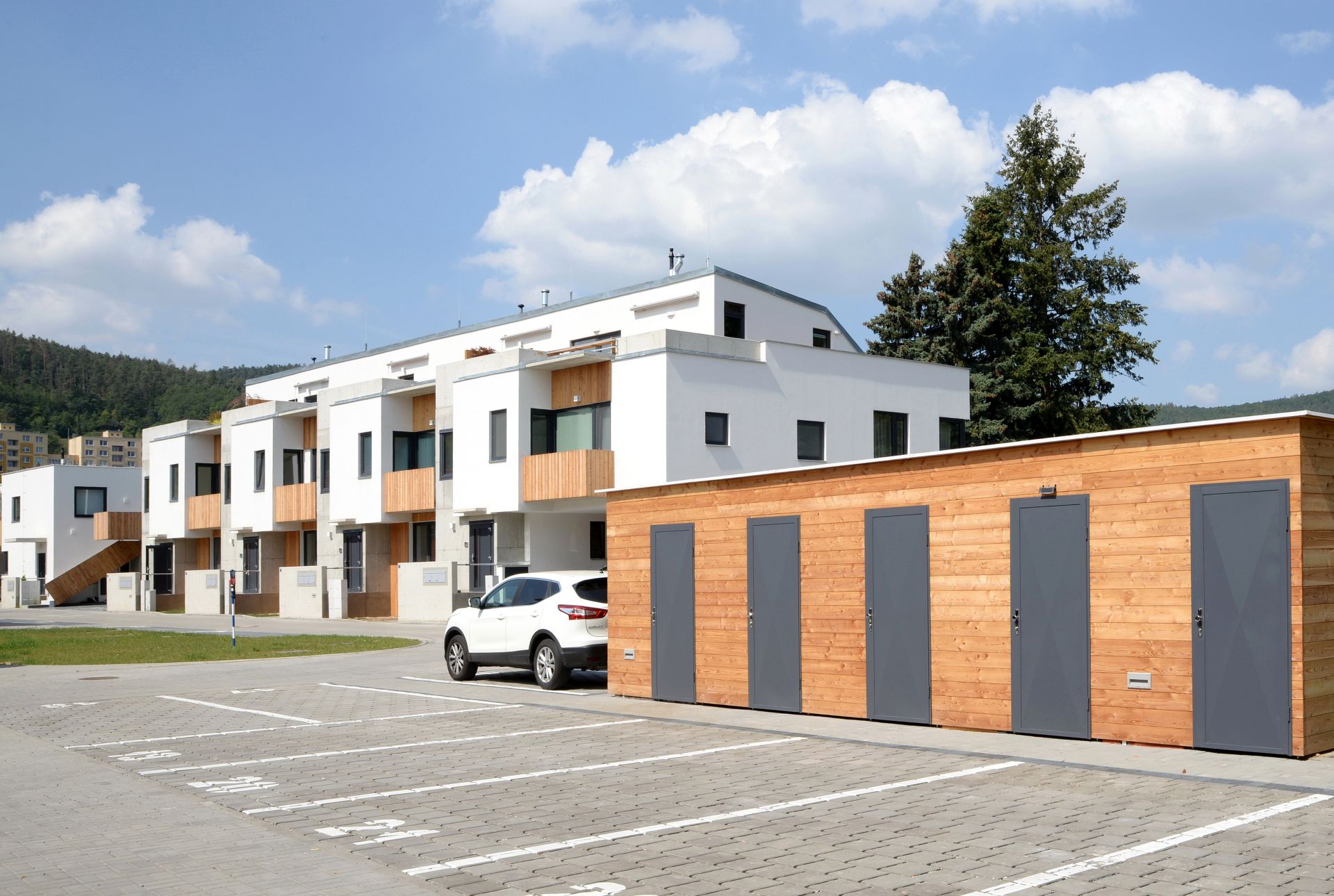 Brno – novostavba rodinných domů Jundrovské zahrady (II. etapa) - Pozemní stavby