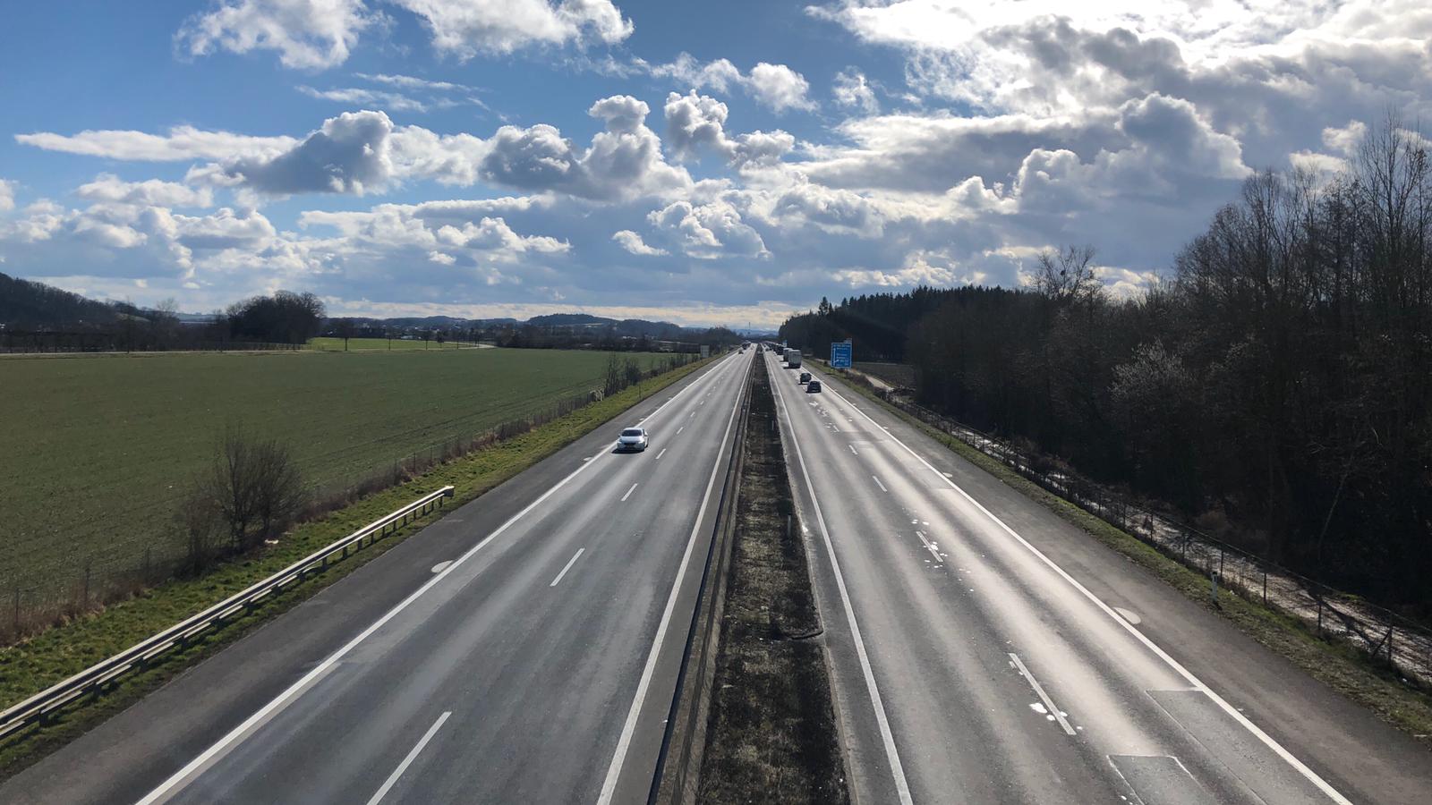 A08 Innkreisautobahn AST Ort - AST Suben - Stavby silnic a mostů