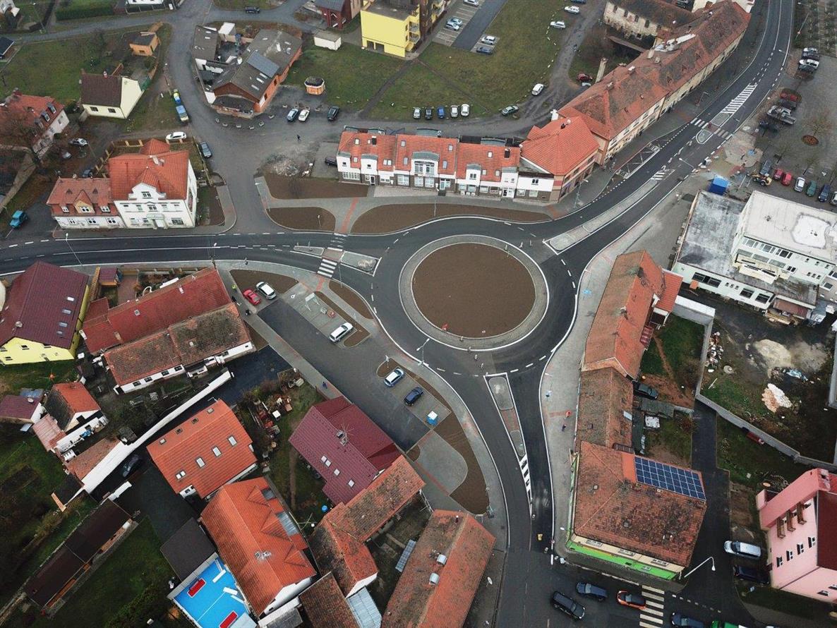 Silnice I/26 – rekonstrukce průtahu obcí Stod - Stavby silnic a mostů