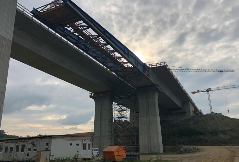 A94 Ornautalbrücke - Stavby silnic a mostů