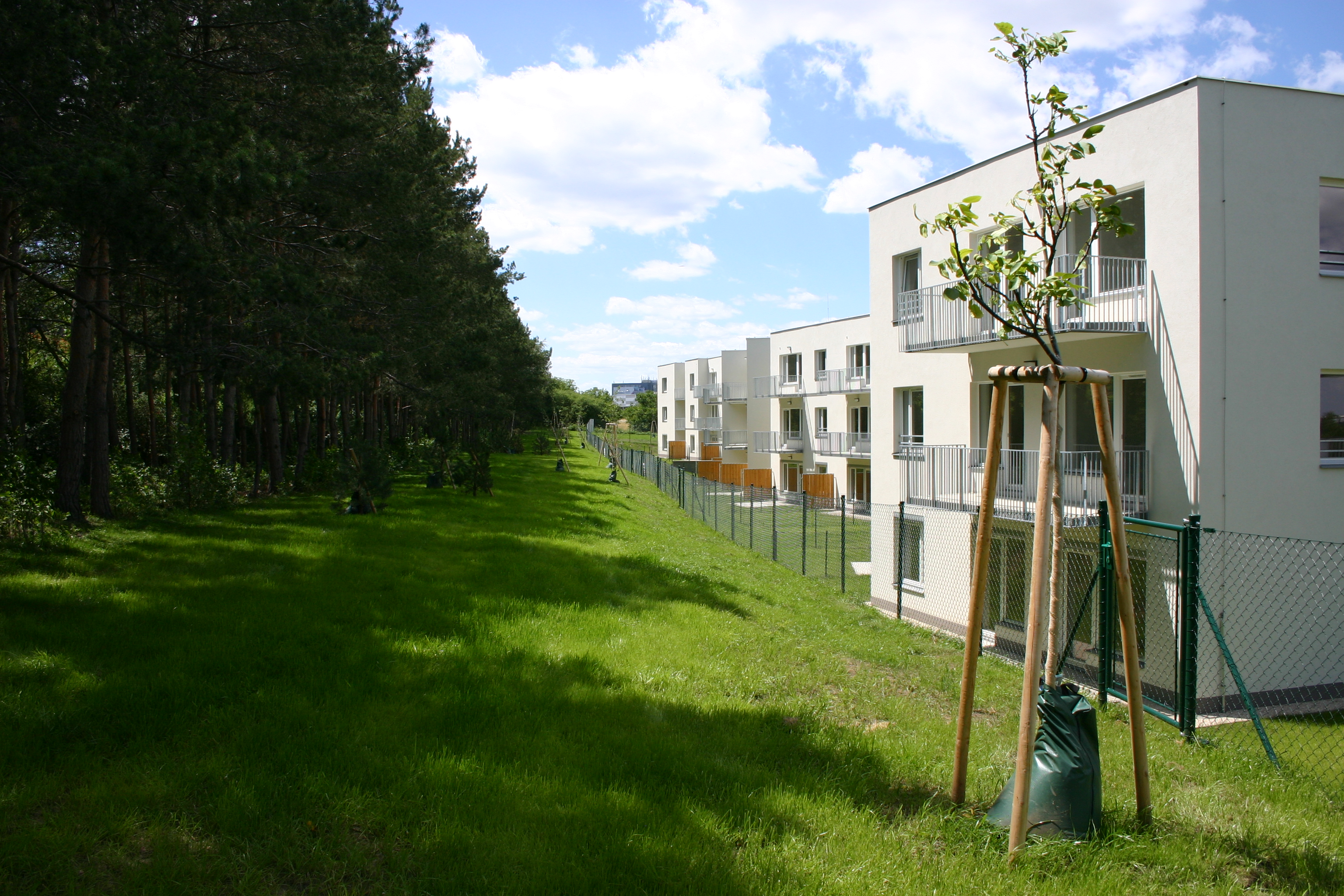 Rezidence Štěrboholy - Pozemní stavby