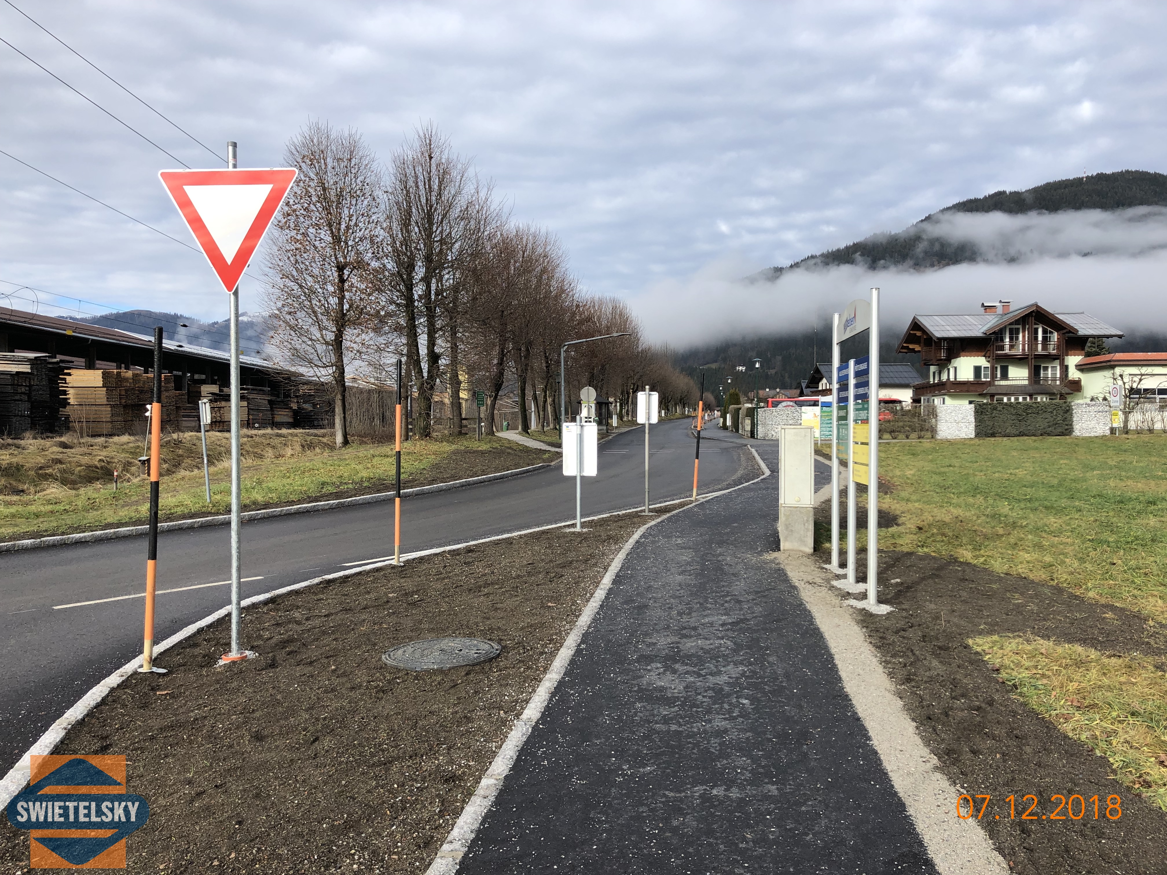 Alleestraße Eben/Pongau - Stavby silnic a mostů