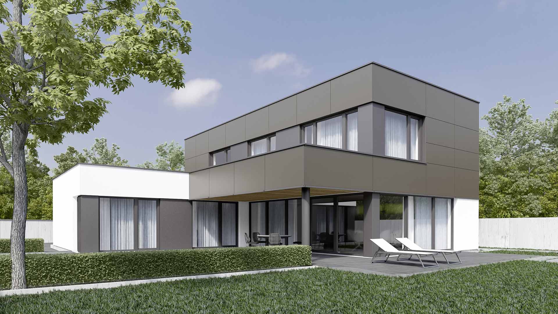 Planungsbeispiele - Prefabrikované domy