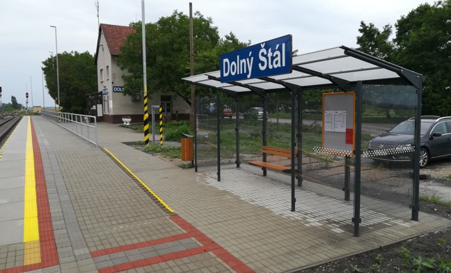 ŽST Dolný Štál, predĺženie staničných koľají - Železniční stavby