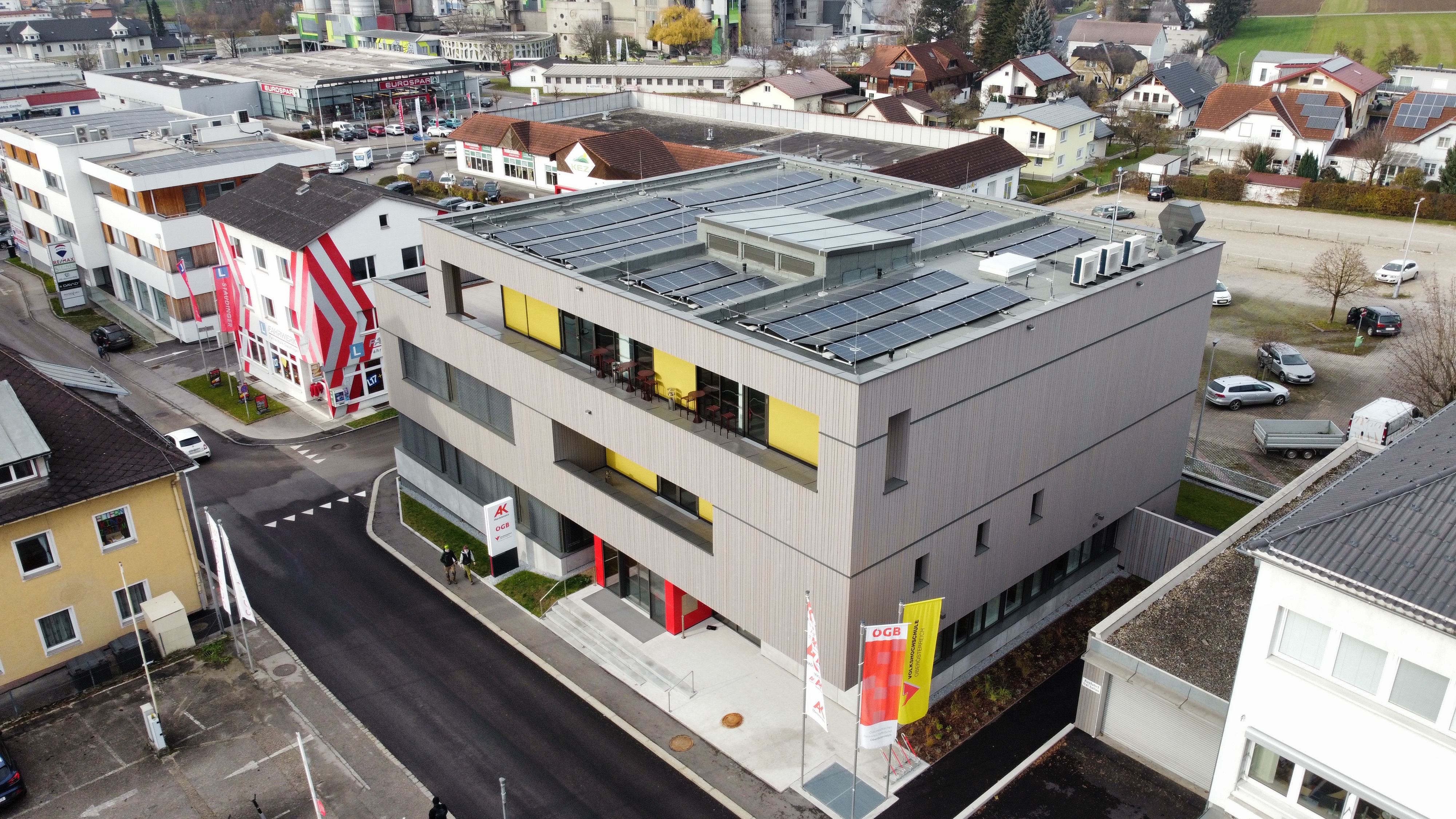 Arbeiterkammer Kirchdorf - Pozemní stavby