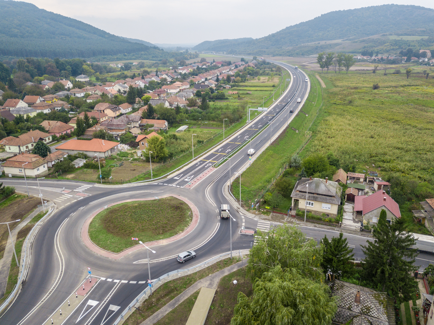 Útépítés, Nógrád - Stavby silnic a mostů