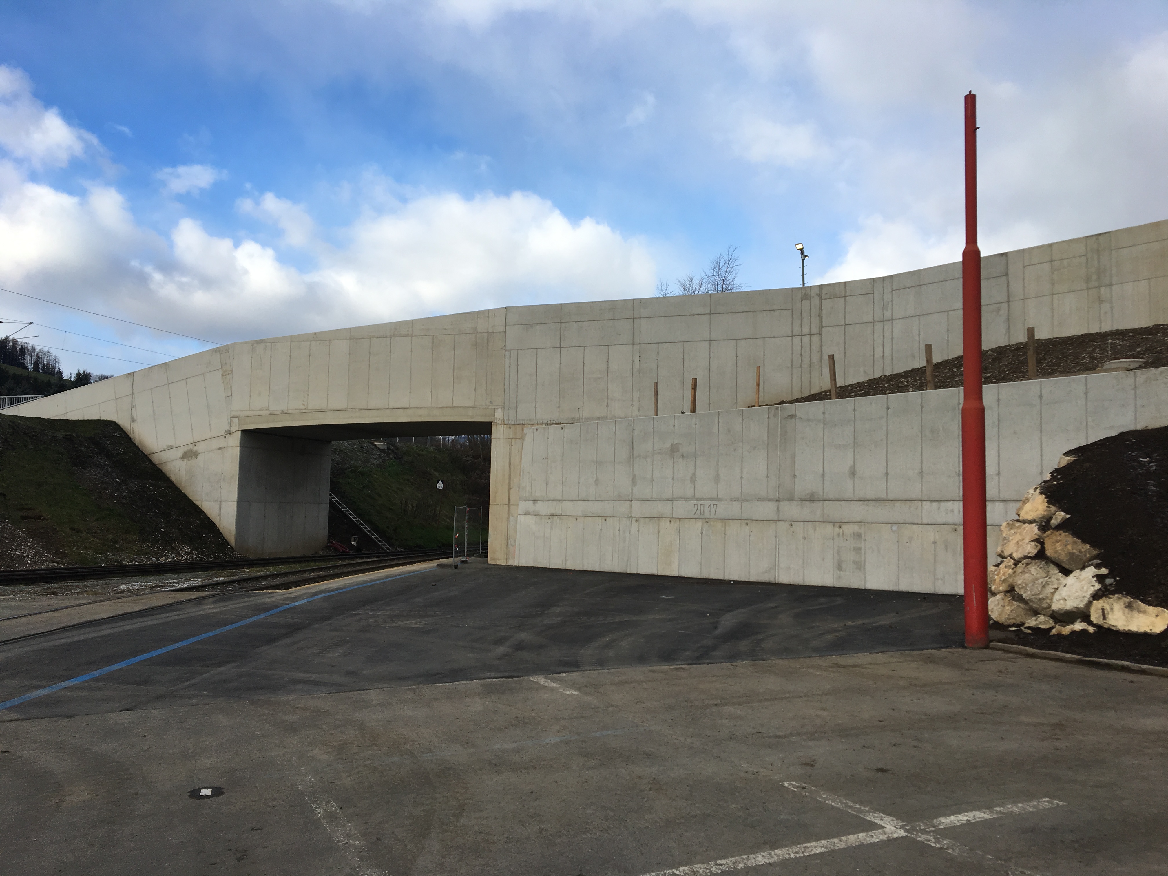 HWS Oberer Tollingbach - Inženýrské stavby