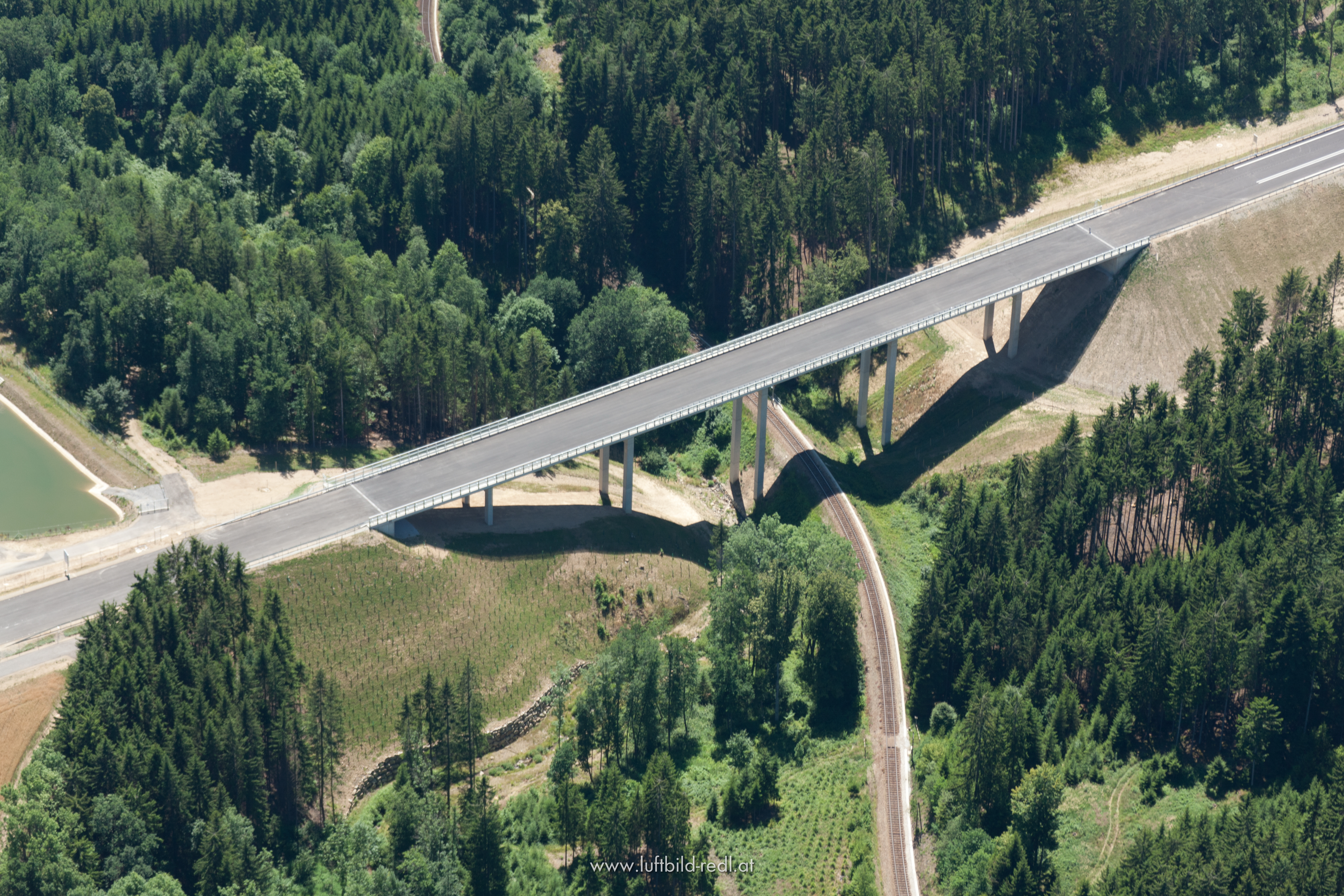 Umfahrung Zwettl - Stavby silnic a mostů