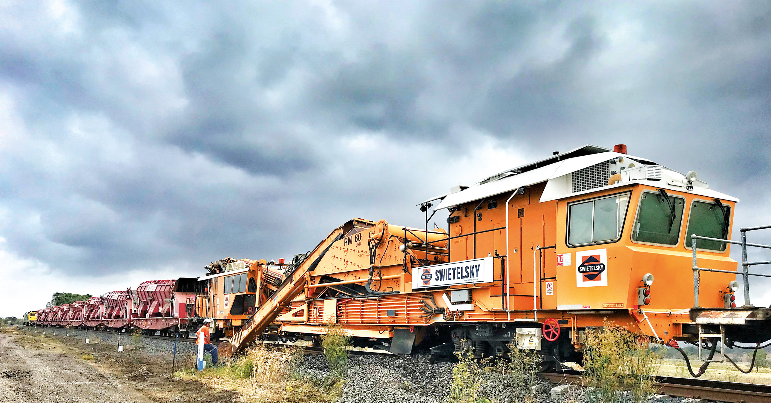 Track works, New South Wales - Železniční stavby