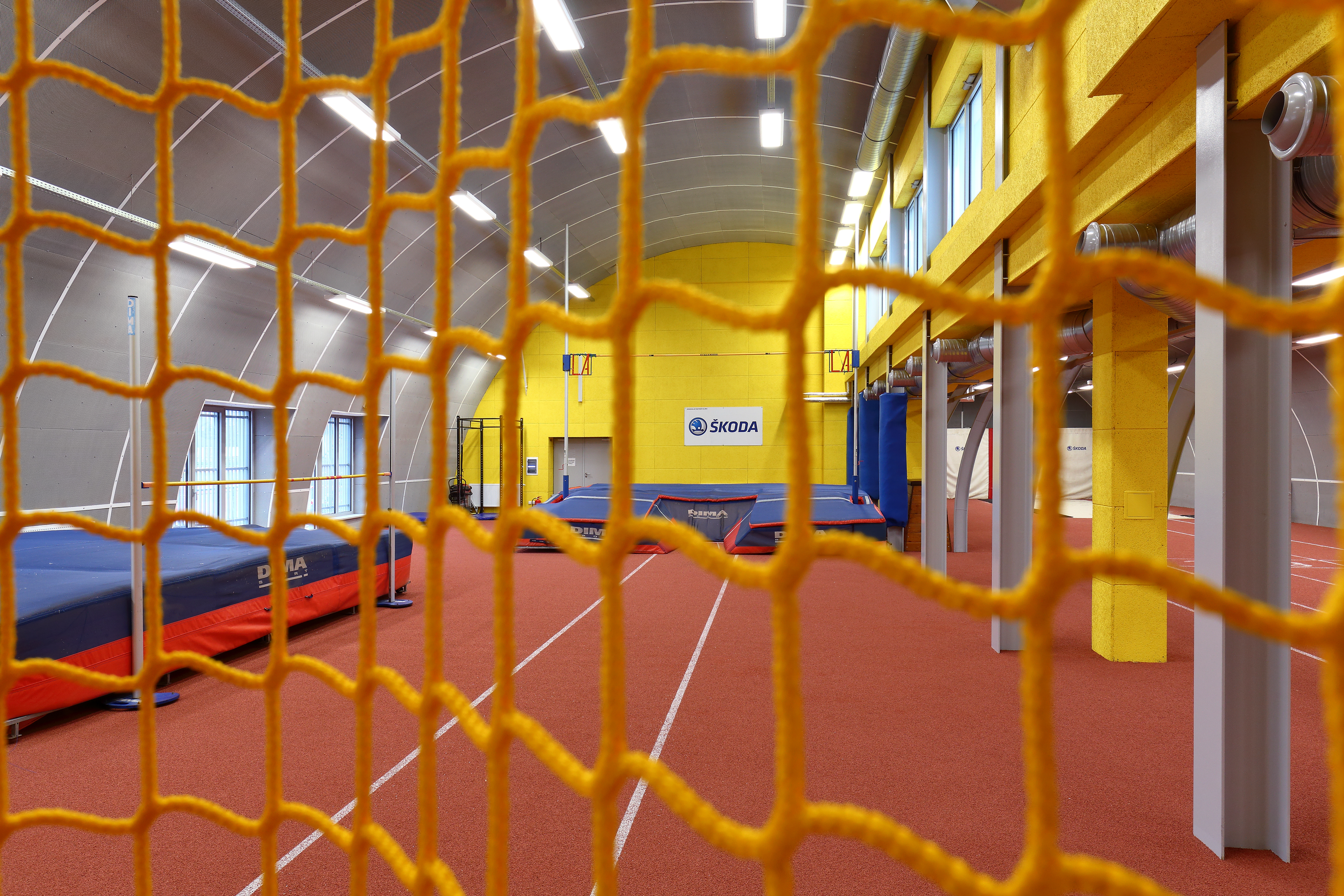 Rozšíření rozcvičovny na atletickém stadionu v Plzni - Pozemní stavby