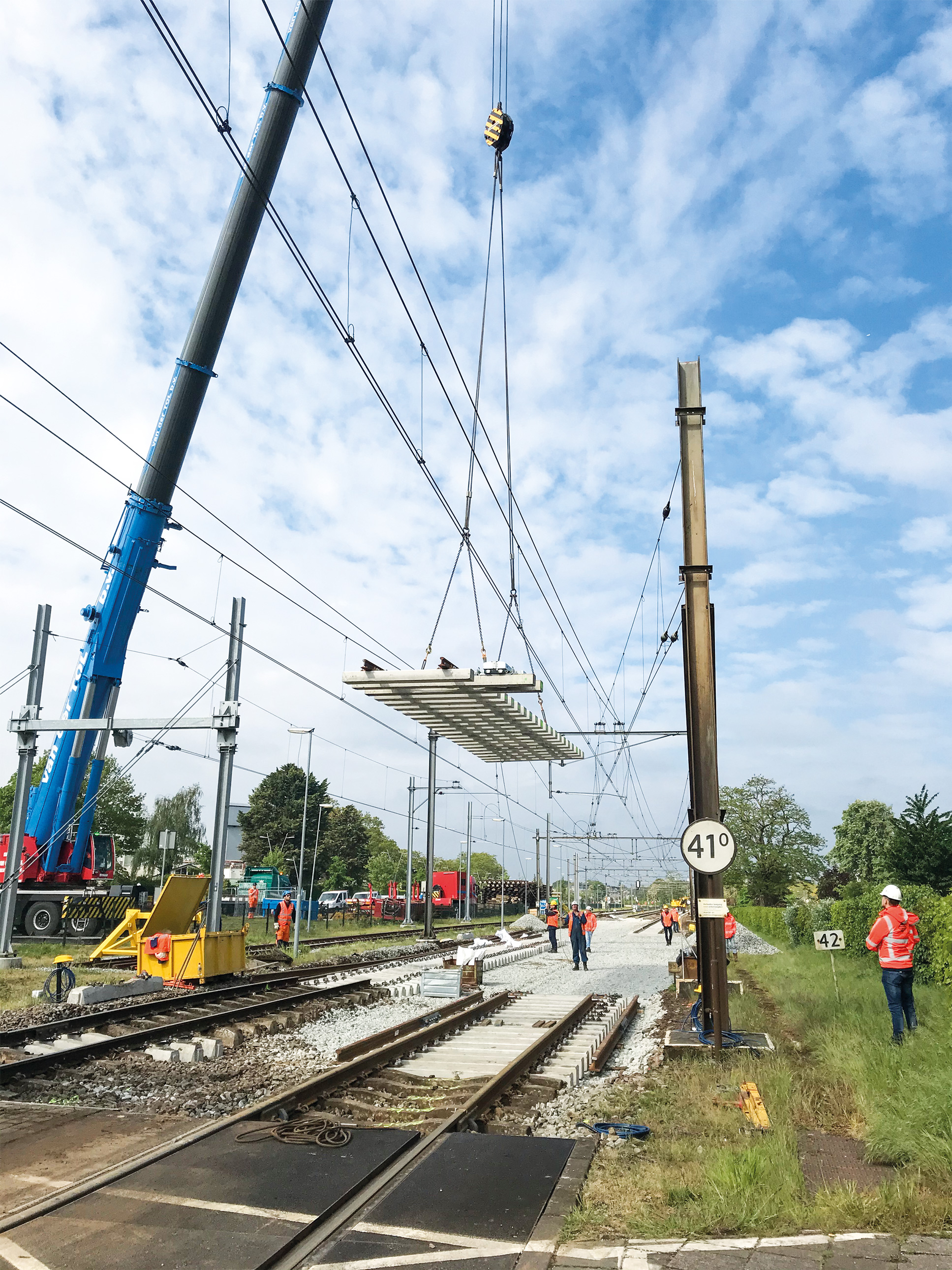 Wissel Nijmegen - 's-Hertogenbosch - Železniční stavby