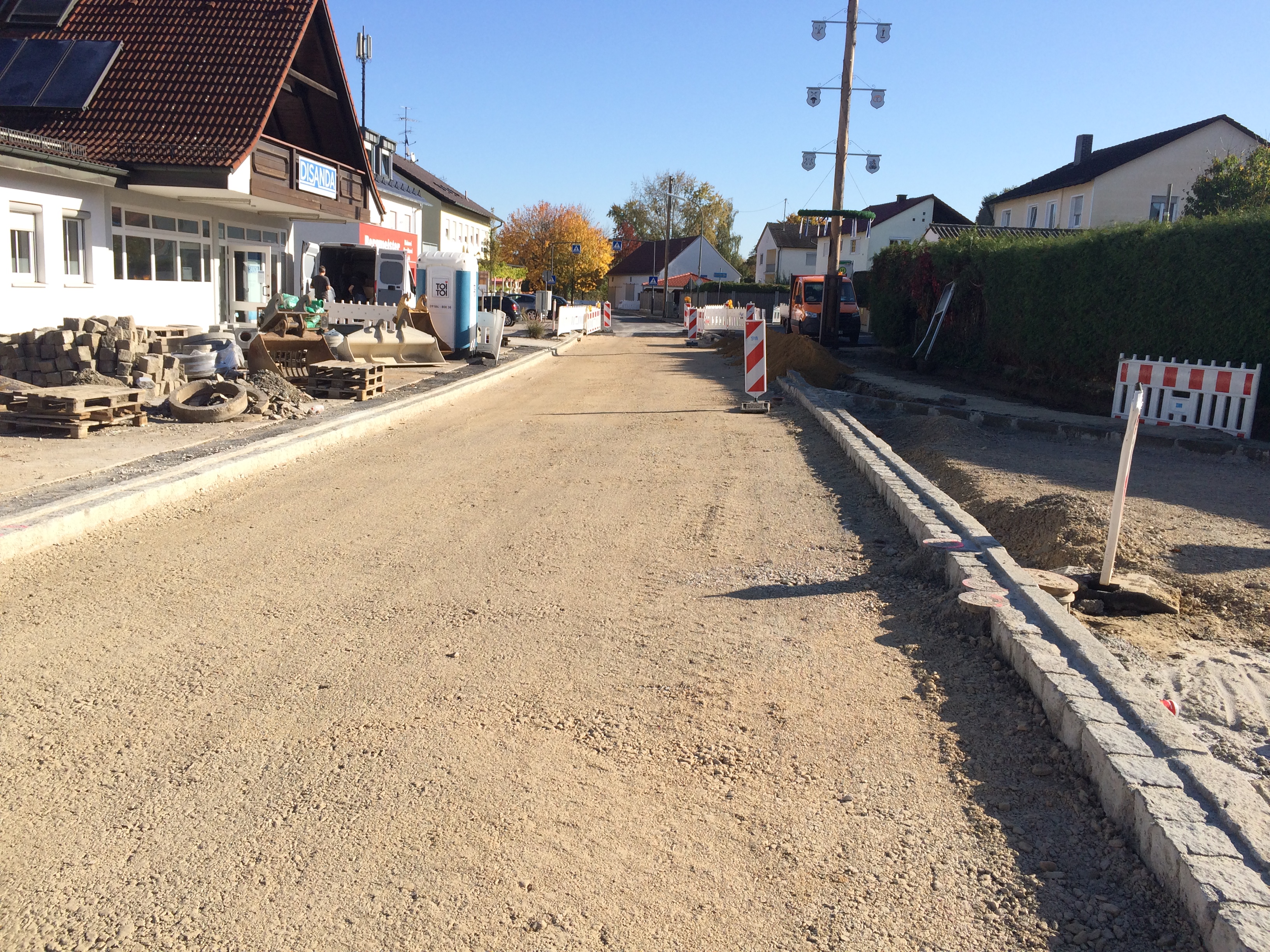 Straßenunterhalt 2019 - Stadtwerke Pfaffenhofen - Neubau Niederscheyerer Straße - Inženýrské stavby