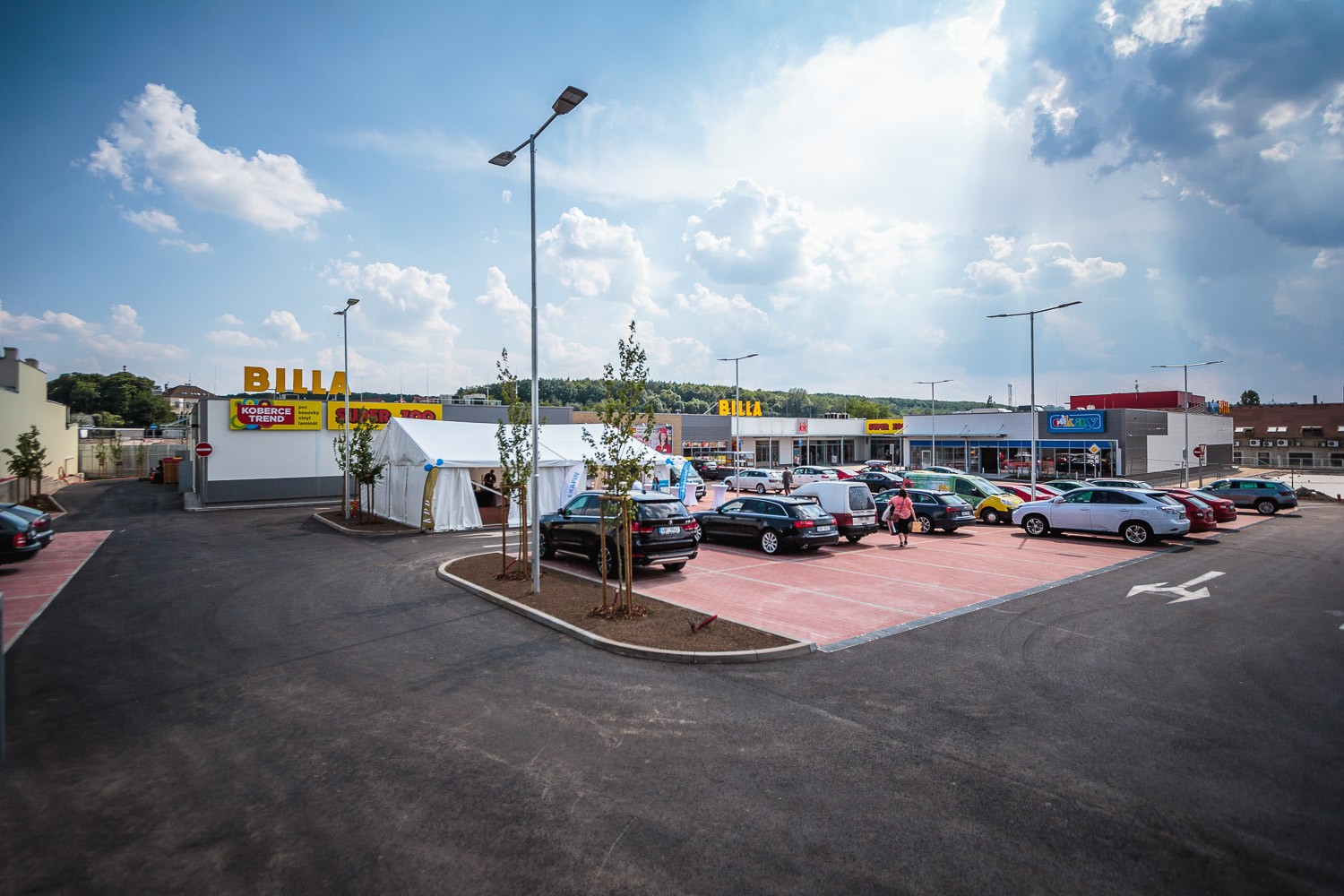 Praha 9 – Retail Park Poděbradská - Pozemní stavby