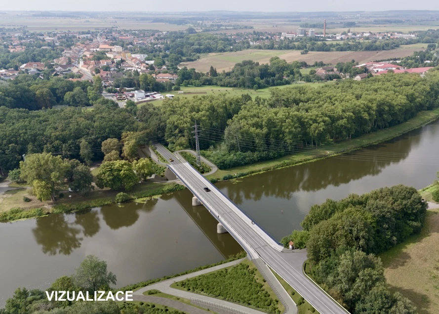 Labska Cyklostezka 01 Vizualizace