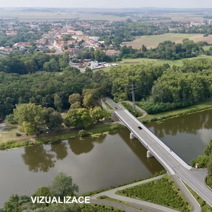 Labska Cyklostezka 01 Vizualizace