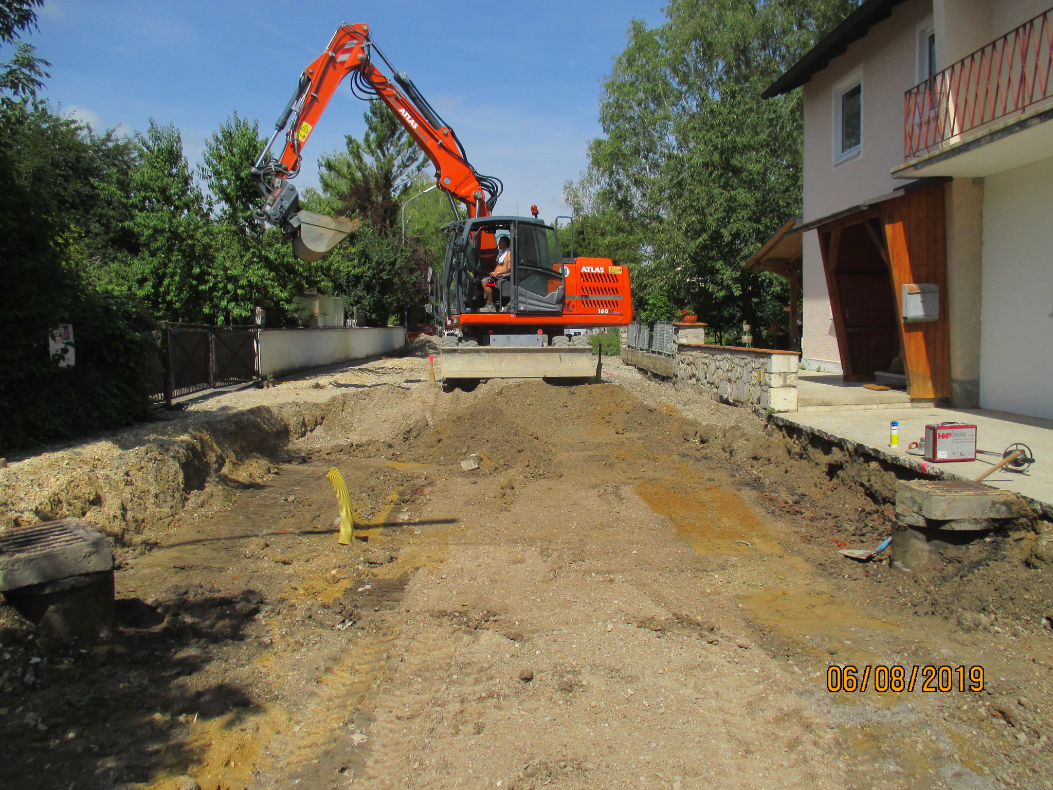 Erneuerung der Hartacker- und Waldstraße - Stadt Vohburg - Inženýrské stavby