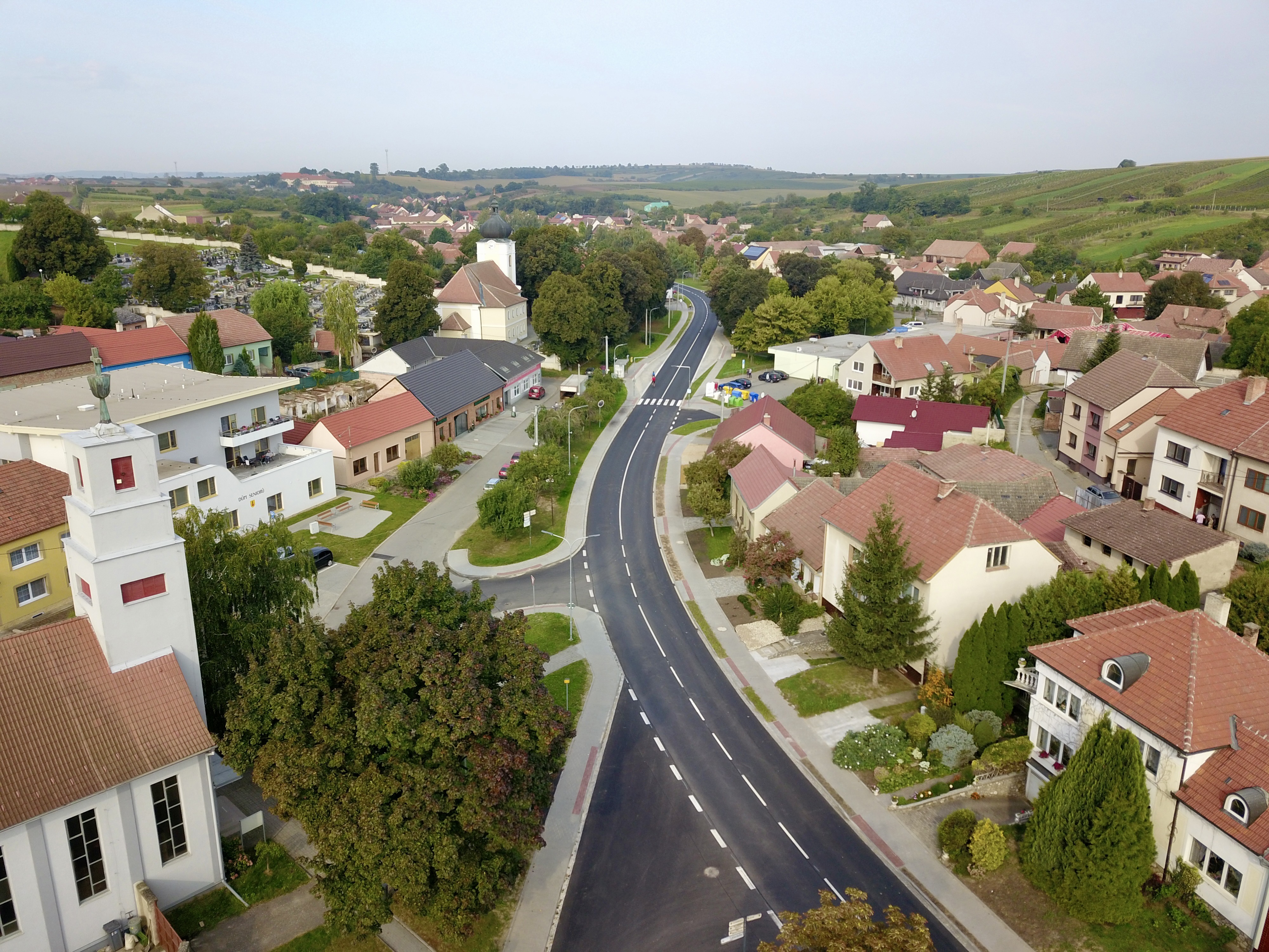 Silnice II/422 –  rekonstrukce úseku Svatobořice-Mistřín – křižovatka se silnicí II/380 - Stavby silnic a mostů