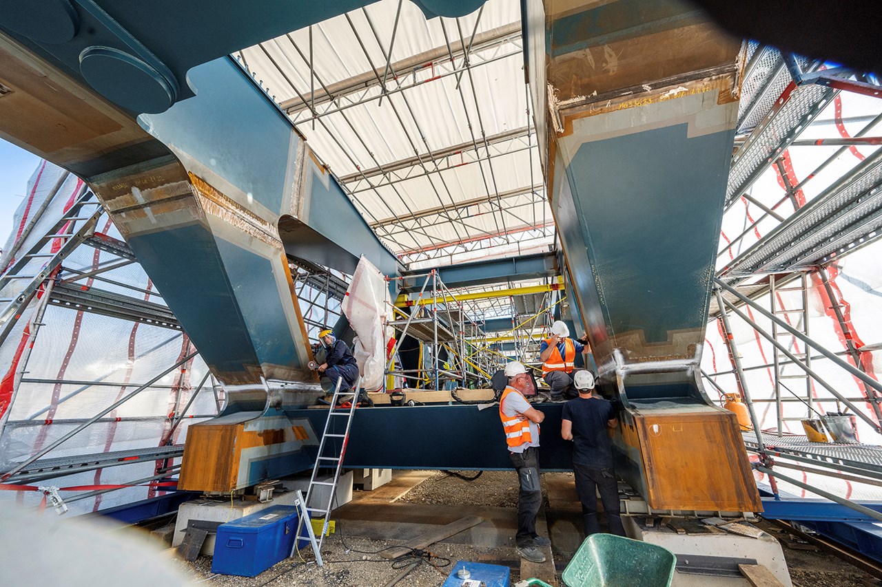 MOST JAUNTALBRÜCKE, Ruden, Rakousko 3 MOST JAUNTALBRÜCKE, Ruden, Rakousko 3