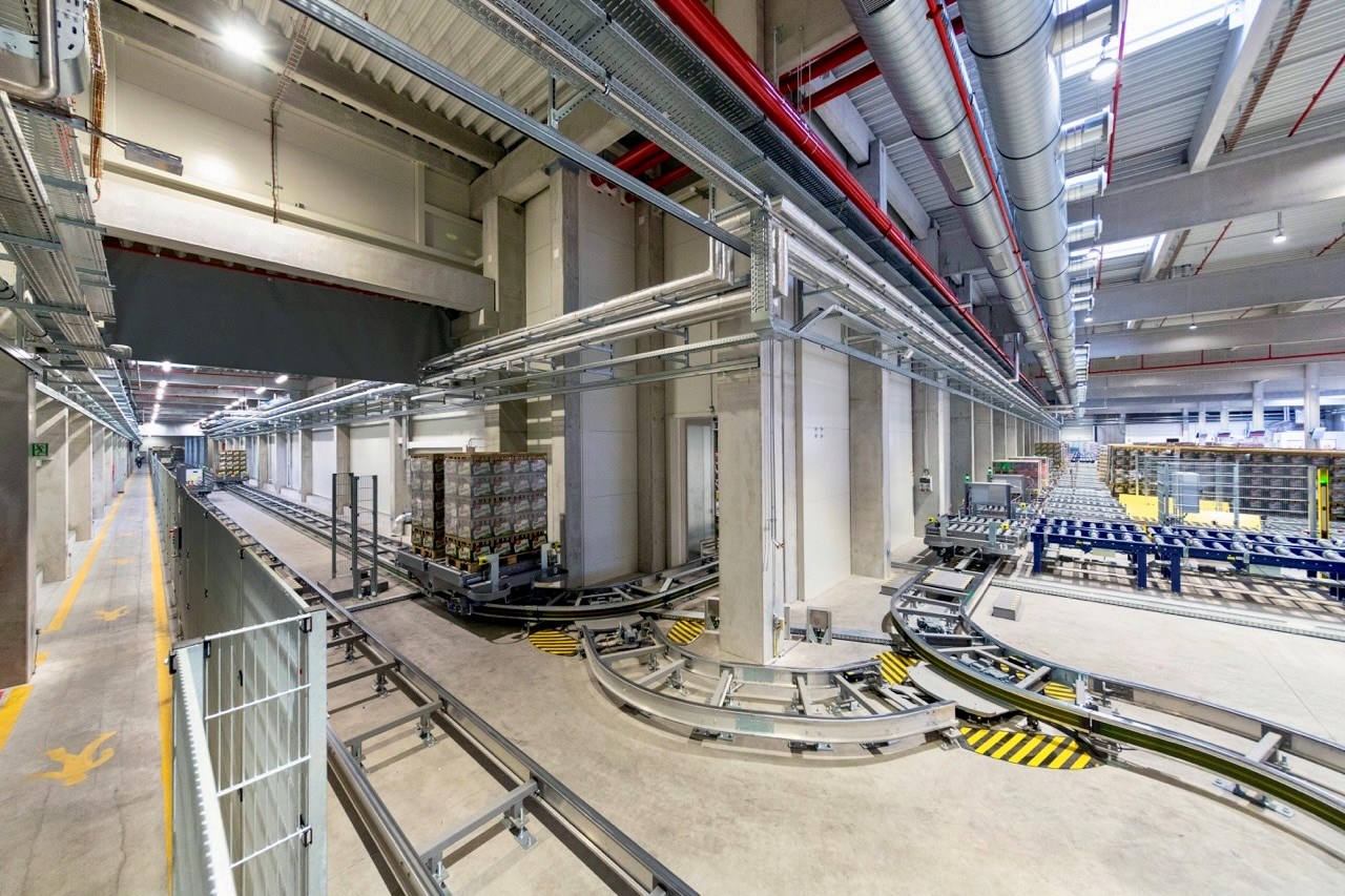 Automatizovaný sklad Plzeňského Prazdroje - Pozemní stavby Automatizovaný sklad Plzeňského Prazdroje - Pozemní stavby