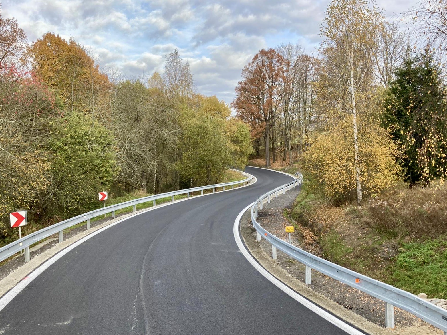 Silnice I/39 – rekonstrukce úseku Želnava–Záhvozdí - Stavby silnic a mostů