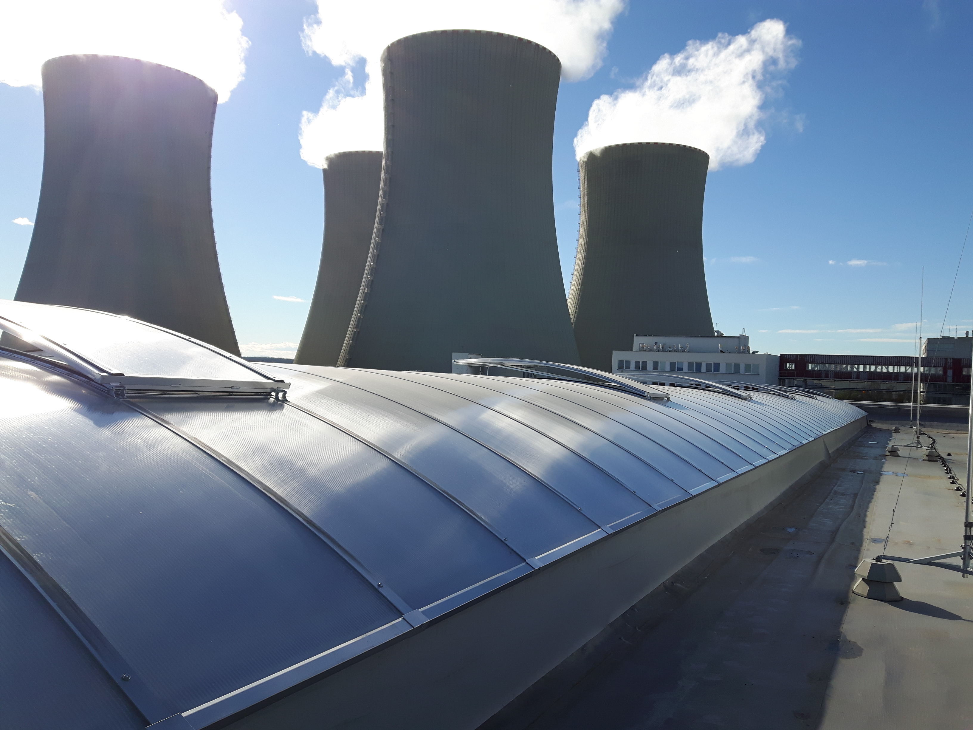 Jaderná elektrárna Temelín – revitalizace vstupní haly administrativní budovy - Pozemní stavby