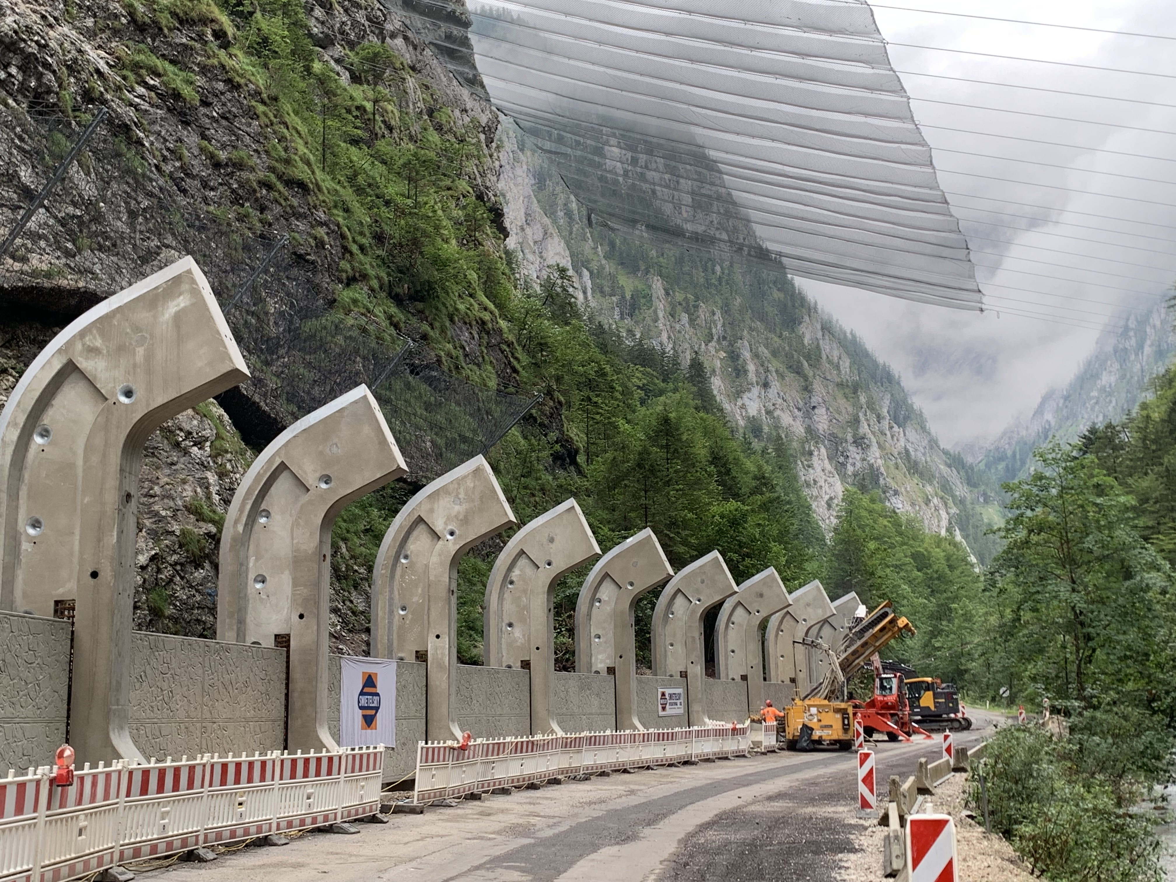 L127 Radmerstraße - Steinerne Jungfrau - Inženýrské stavby