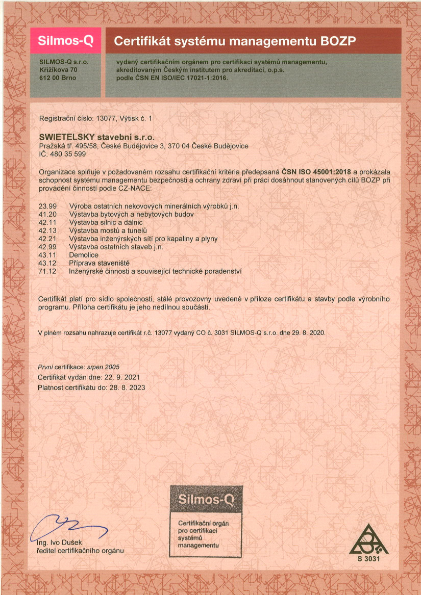 ISO 45001 202110