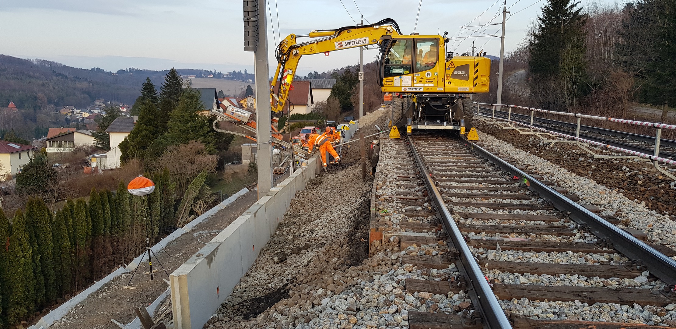 ÖBB Sofortmaßnahme Eichgraben - Inženýrské stavby