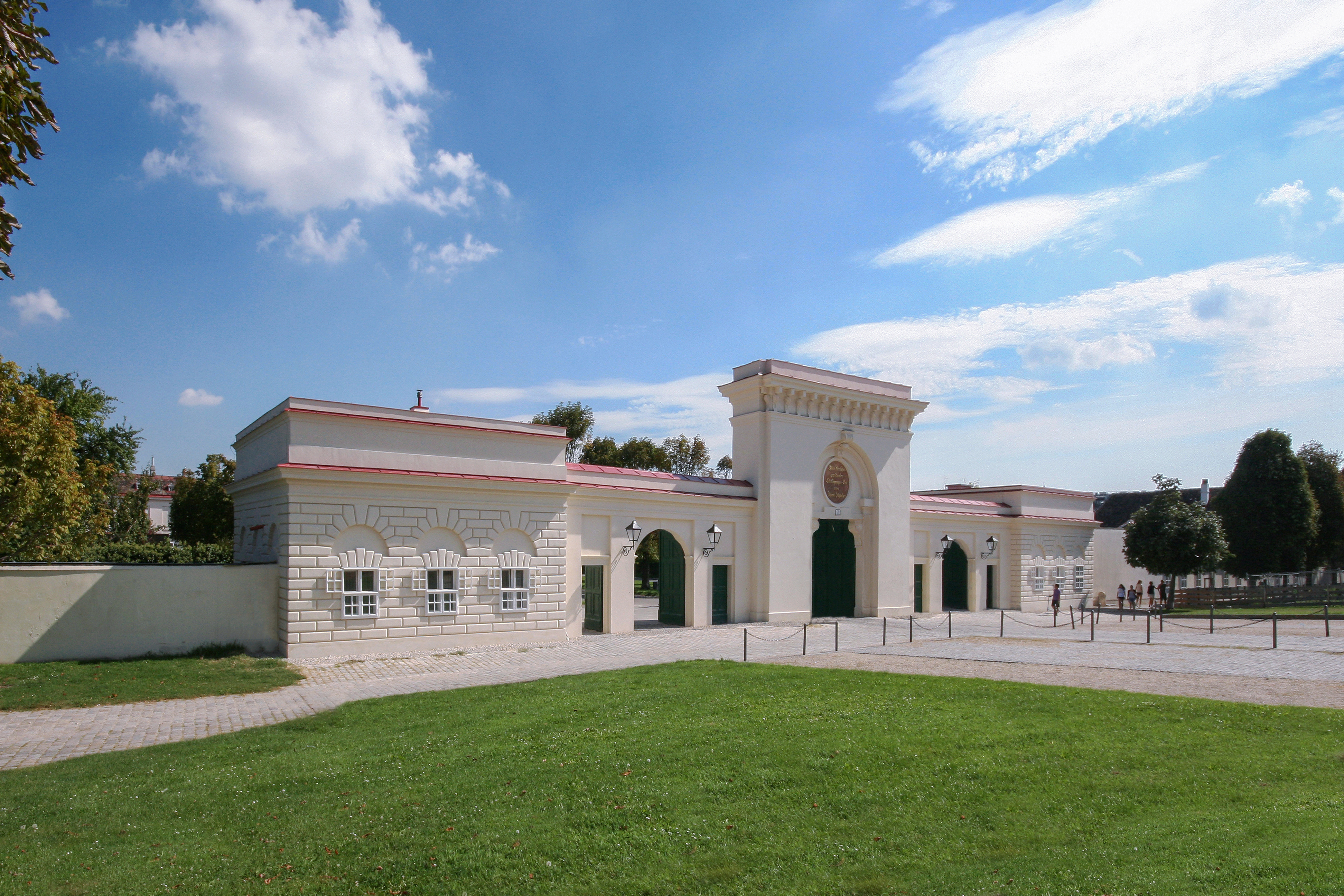 Obere Augartenstrasse - Pozemní stavby