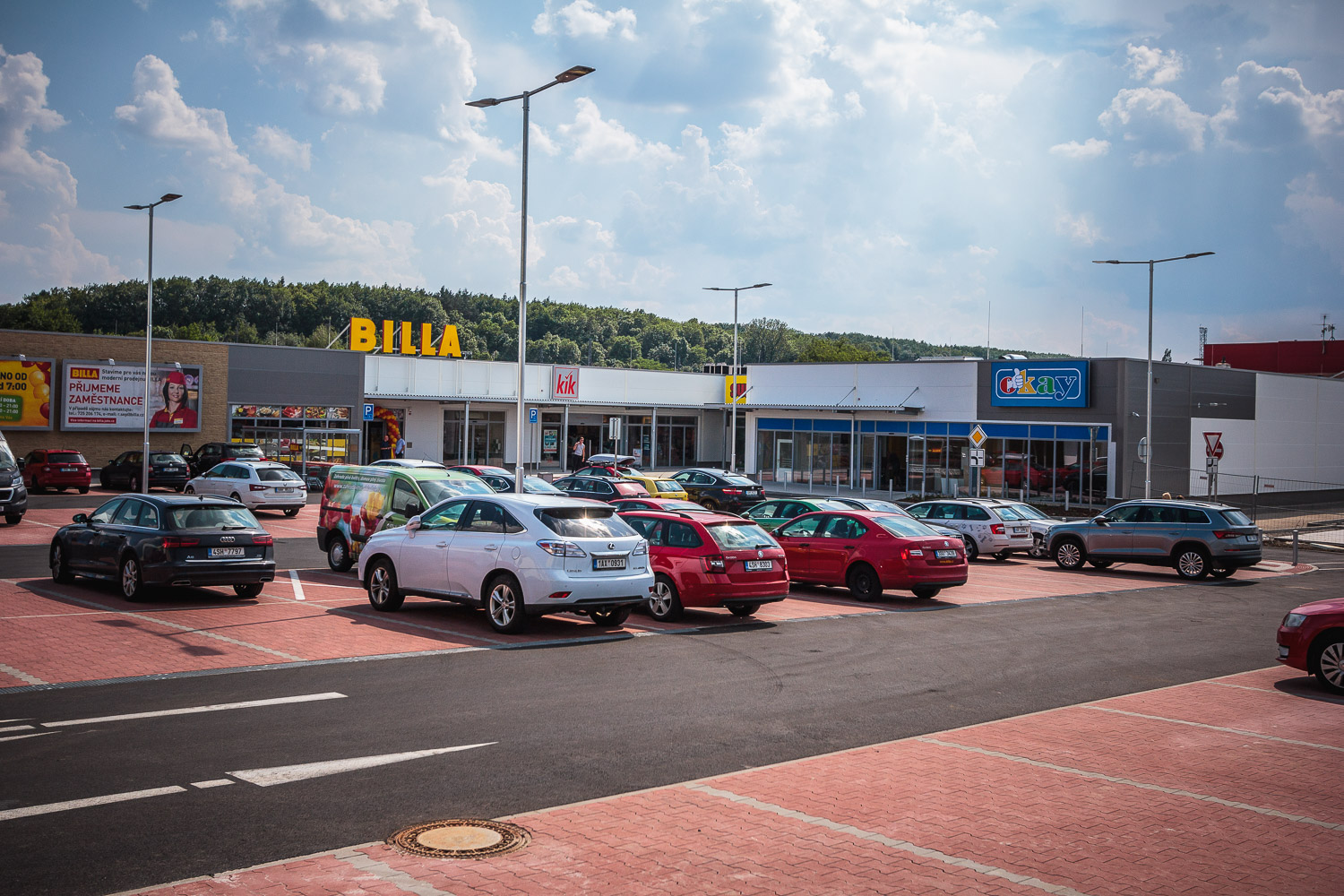 Praha 9 – Retail Park Poděbradská - Pozemní stavby