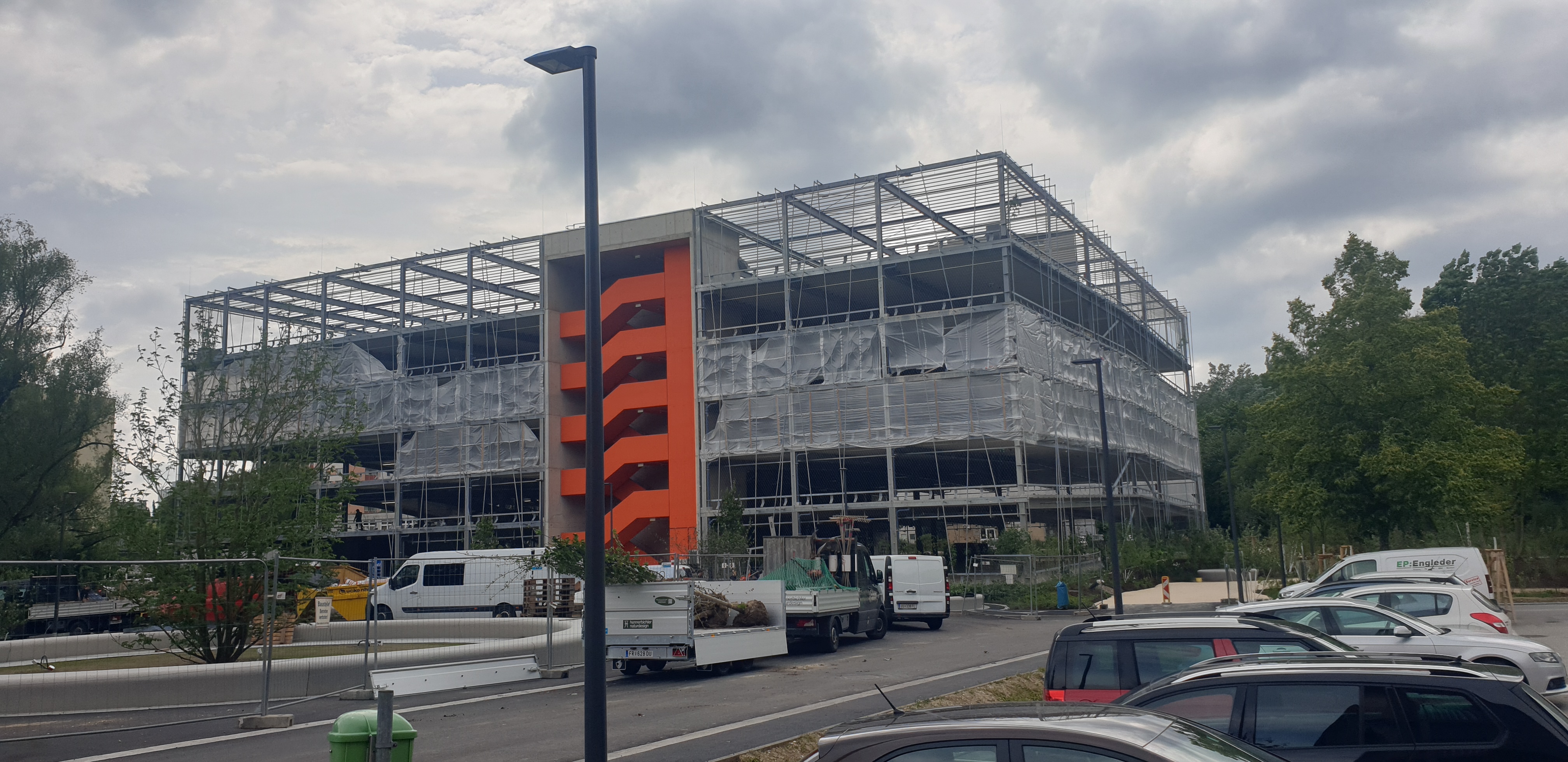 ARGE JKU Campus West - Pozemní stavby