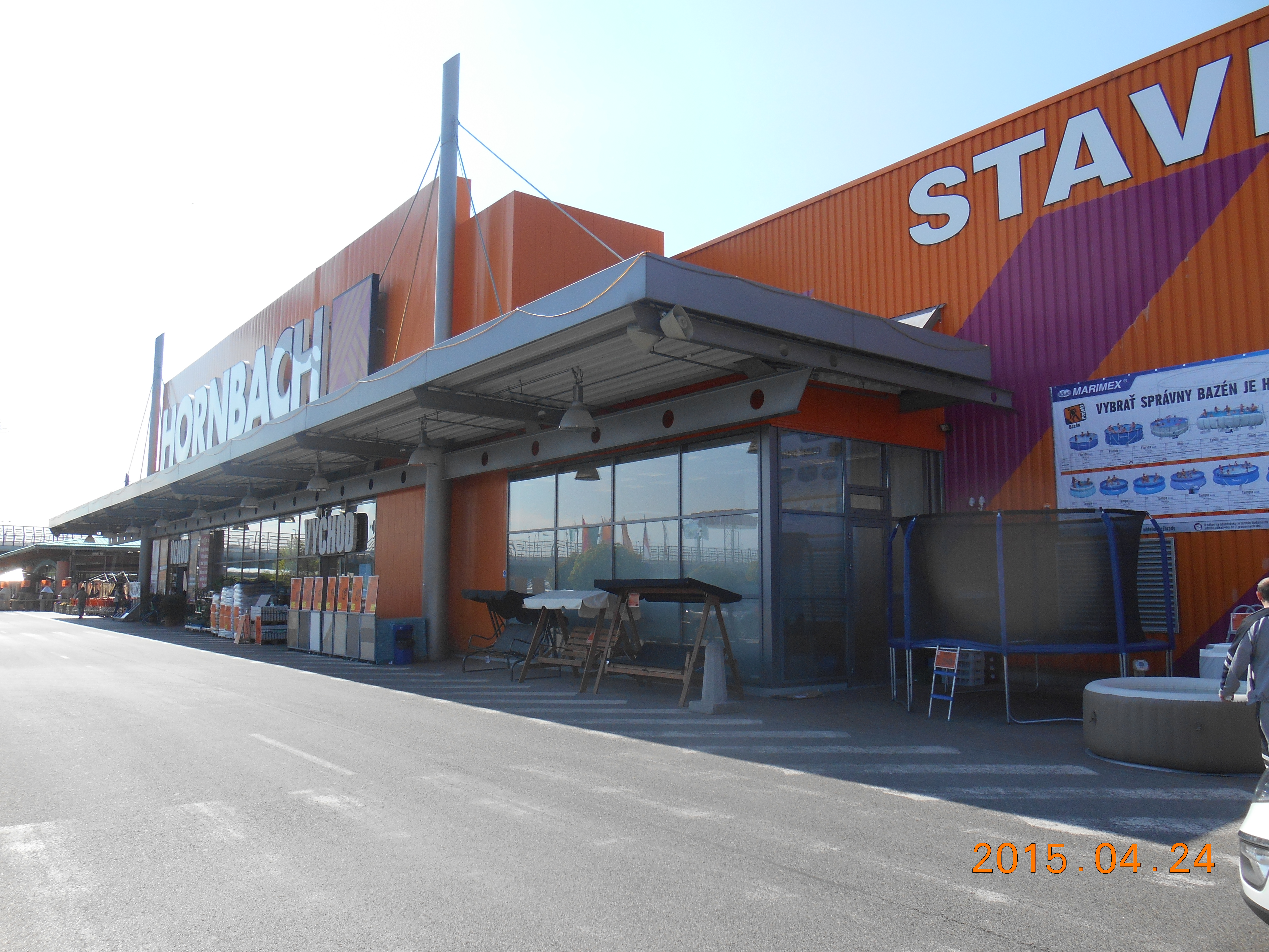 Hornbach Bratislava, Košice - prístavba pekární / obchodné centrá - Pozemní stavby