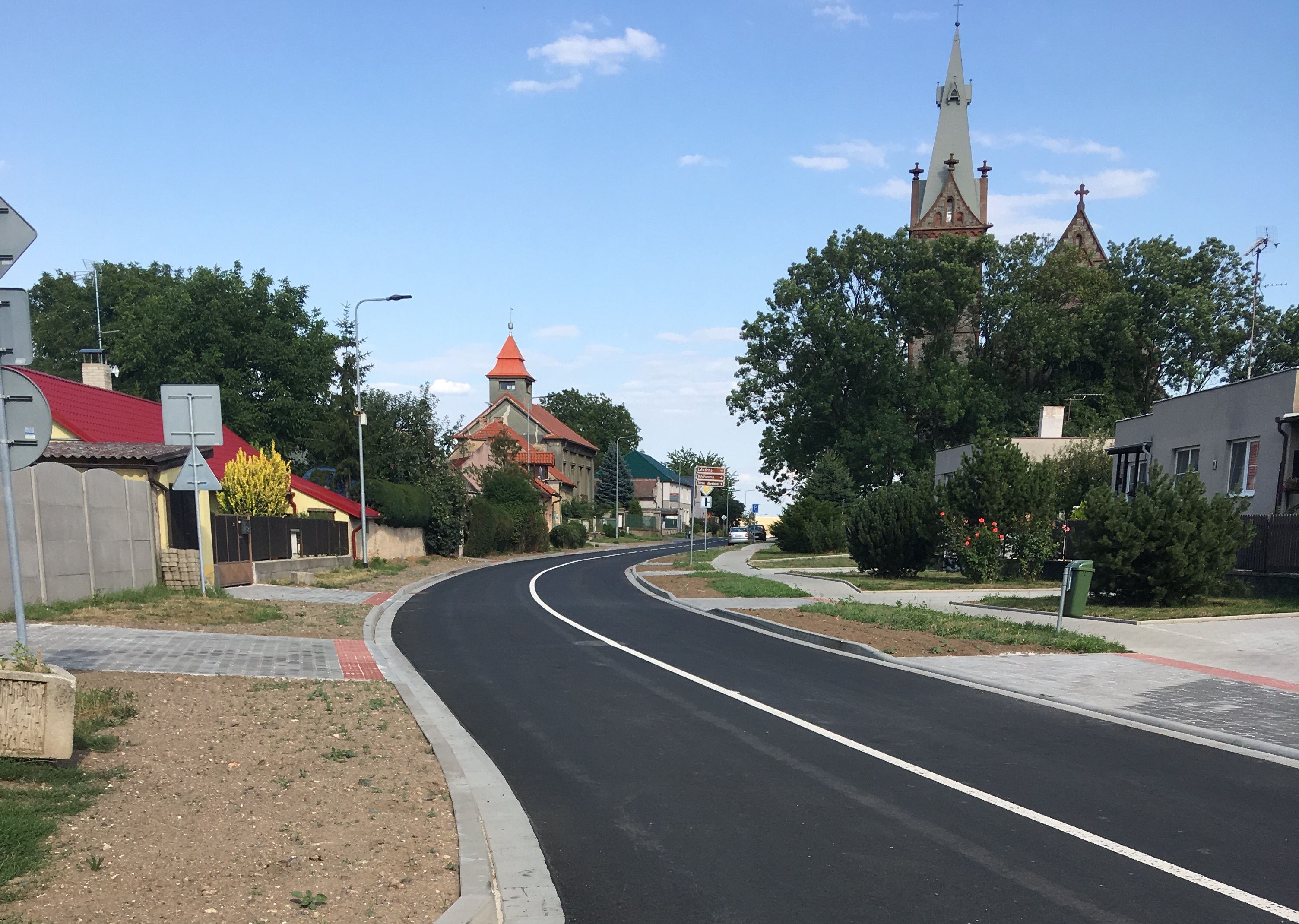 Silnice III/3297, Plaňany – rekonstrukce komunikace - Stavby silnic a mostů