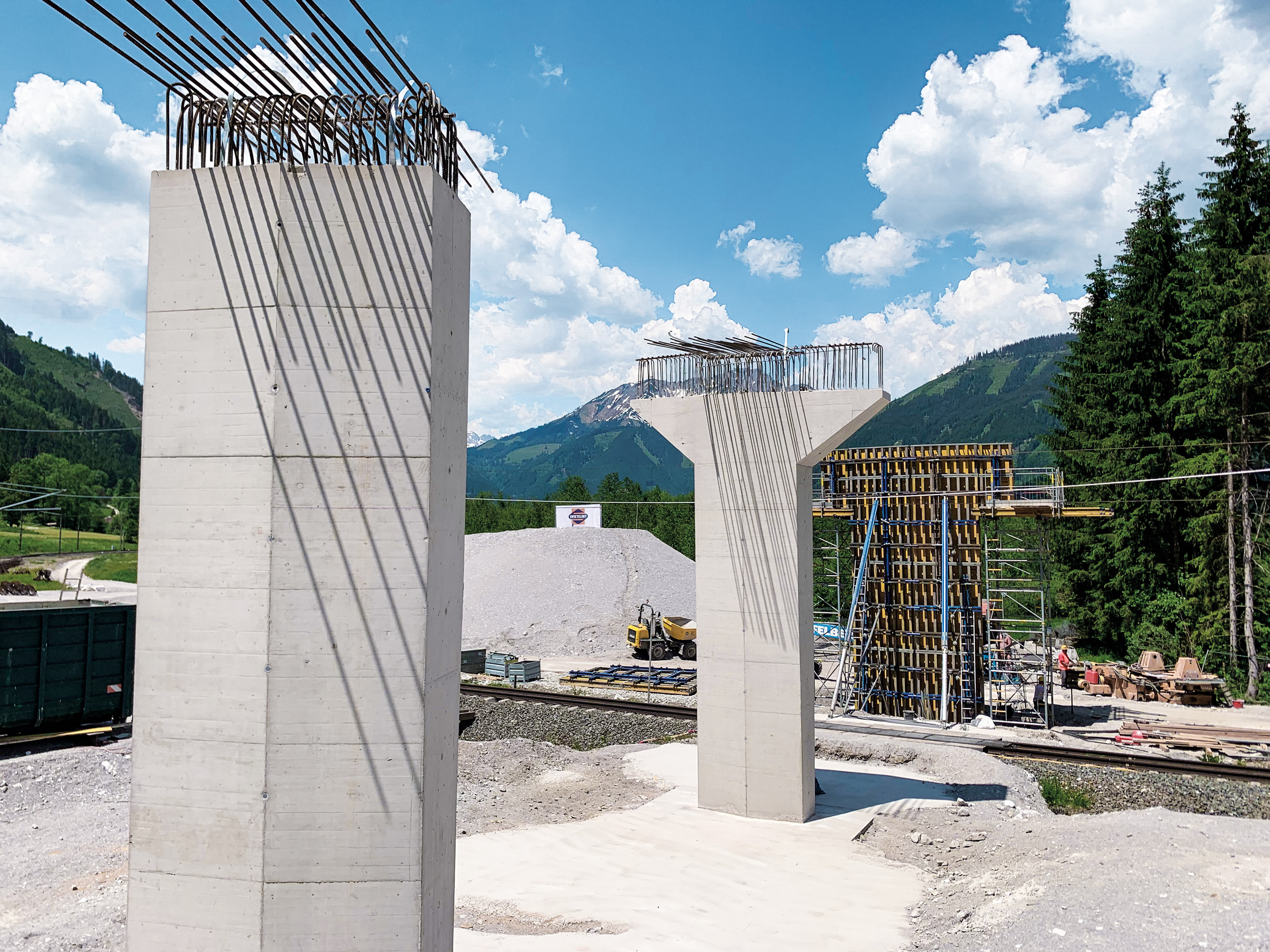 Brückenbau, Frauenberg - Stavby silnic a mostů