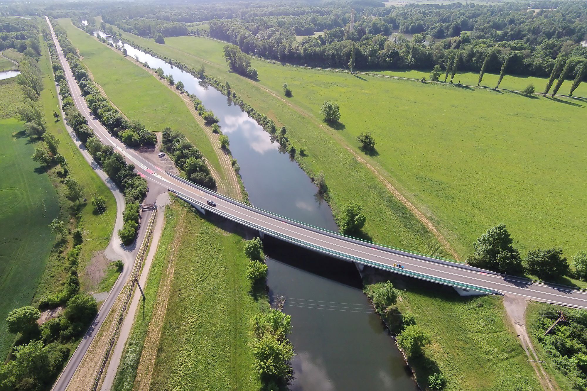 Silnice II/422 – rekonstrukce úseku Podivín–Lednice - Stavby silnic a mostů