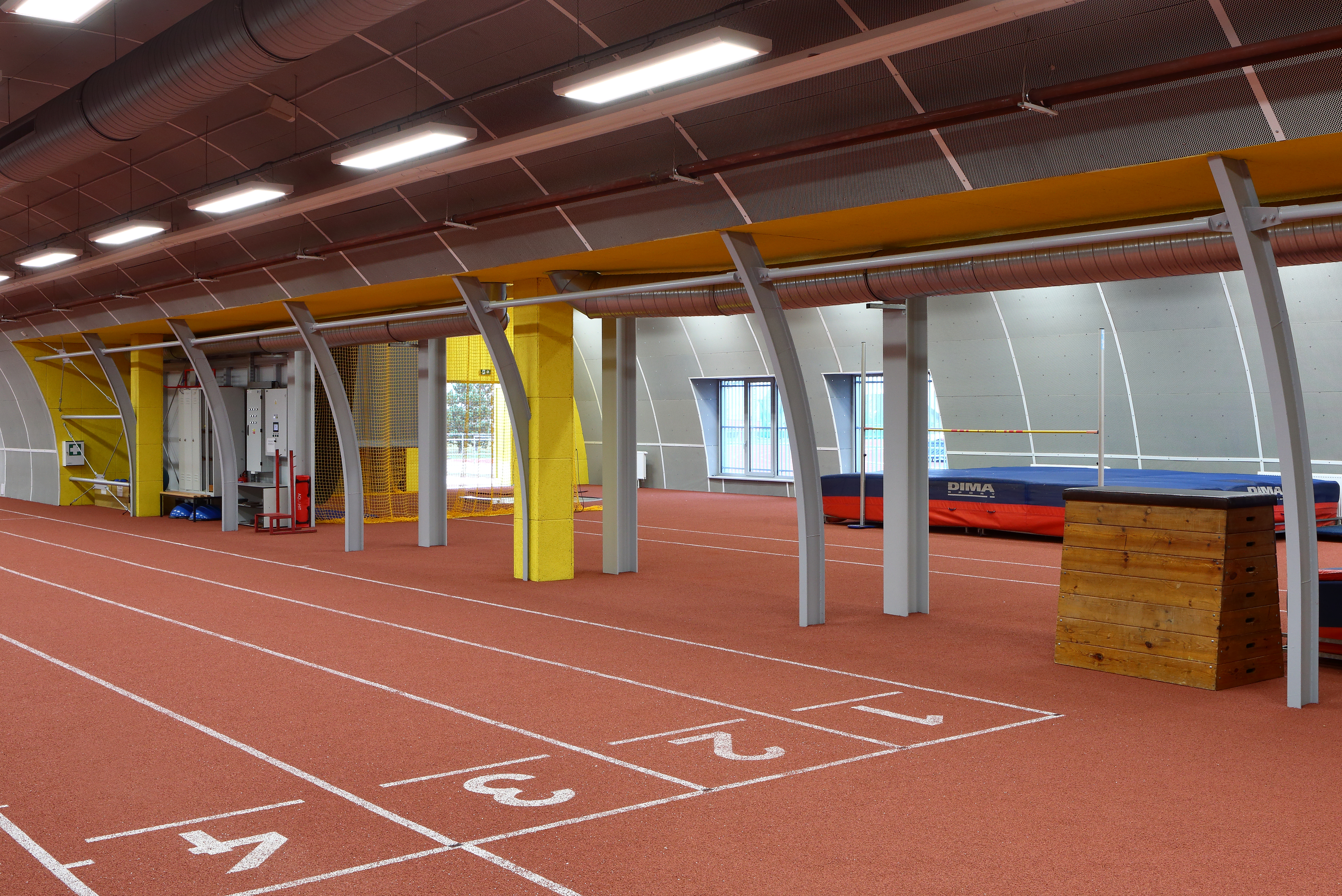 Rozšíření rozcvičovny na atletickém stadionu v Plzni - Pozemní stavby