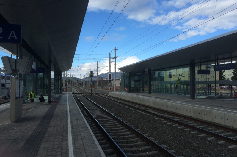 Umbau Bahnhof Neunkirchen - Železniční stavby